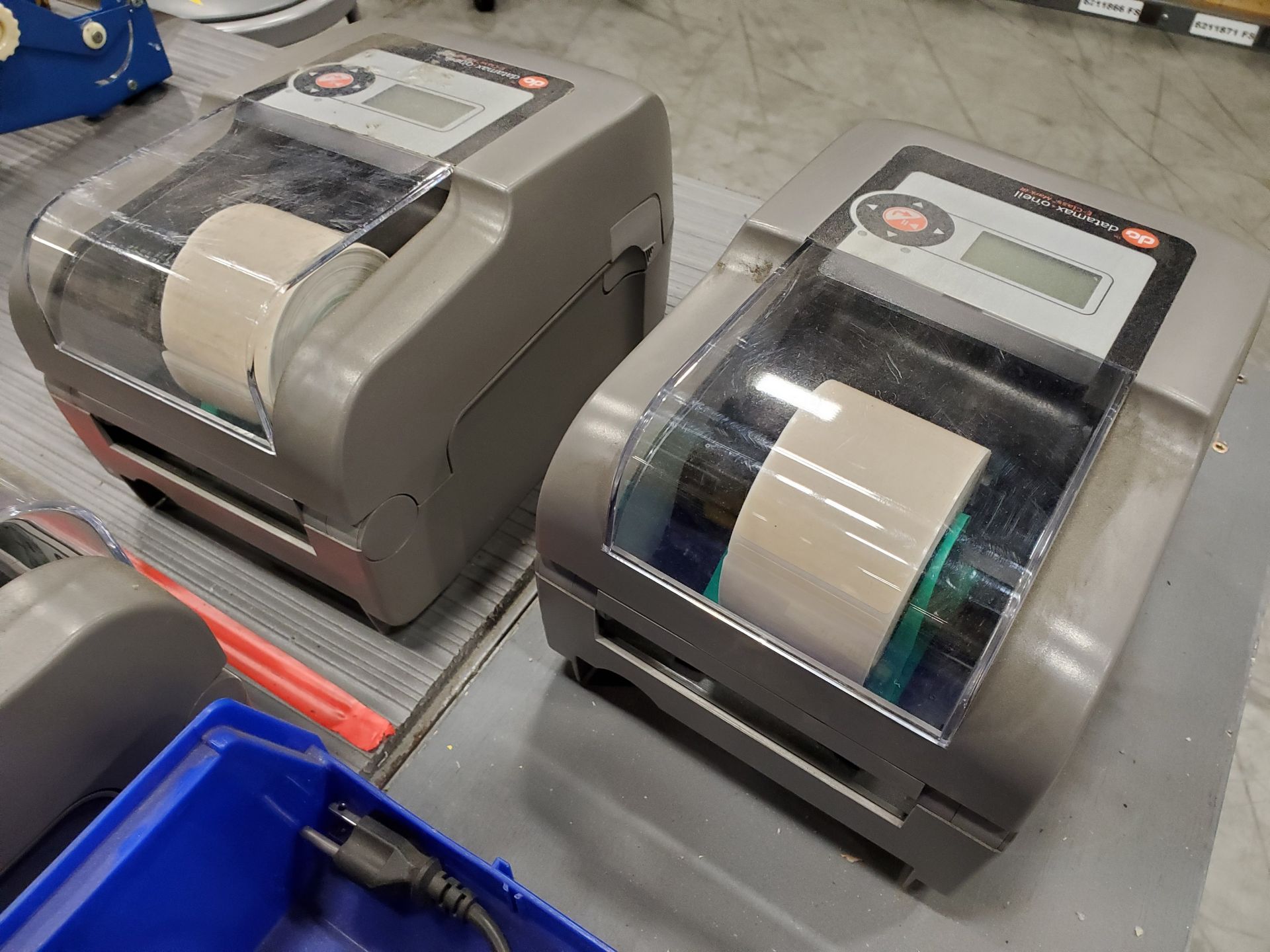 (3) DATAMAX-O'NEIL THERMAL LABEL PRINTER, MODEL E-4206P, E-CLASS MARK 3 FAMILY WITH (3) POWER - Image 3 of 5