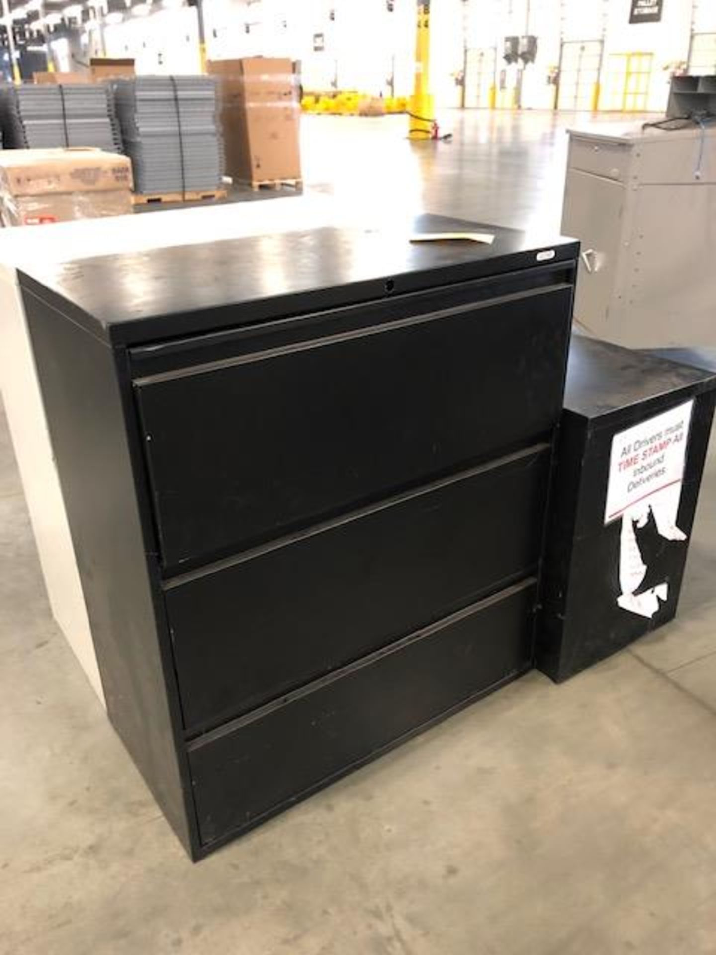 (3) FILING CABINETS