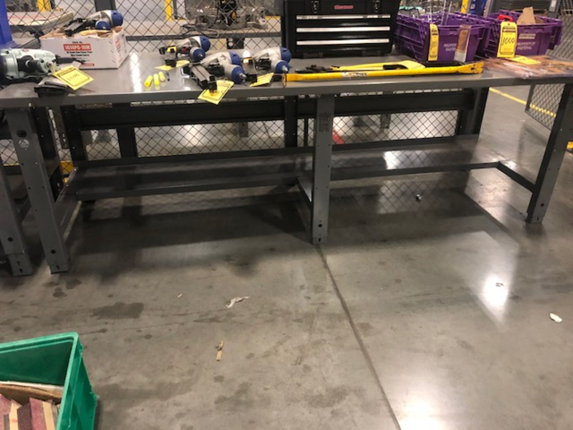 METAL WORK TABLE