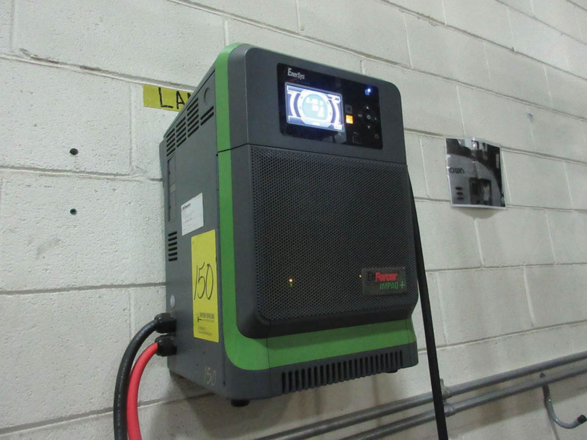 ENFORCER IMPAQT MULTI-CHARGE BATTERY CHARGER, MODEL: E1P3-1N-4Y, 24/36/48V., D.R.O., S/N NK227203