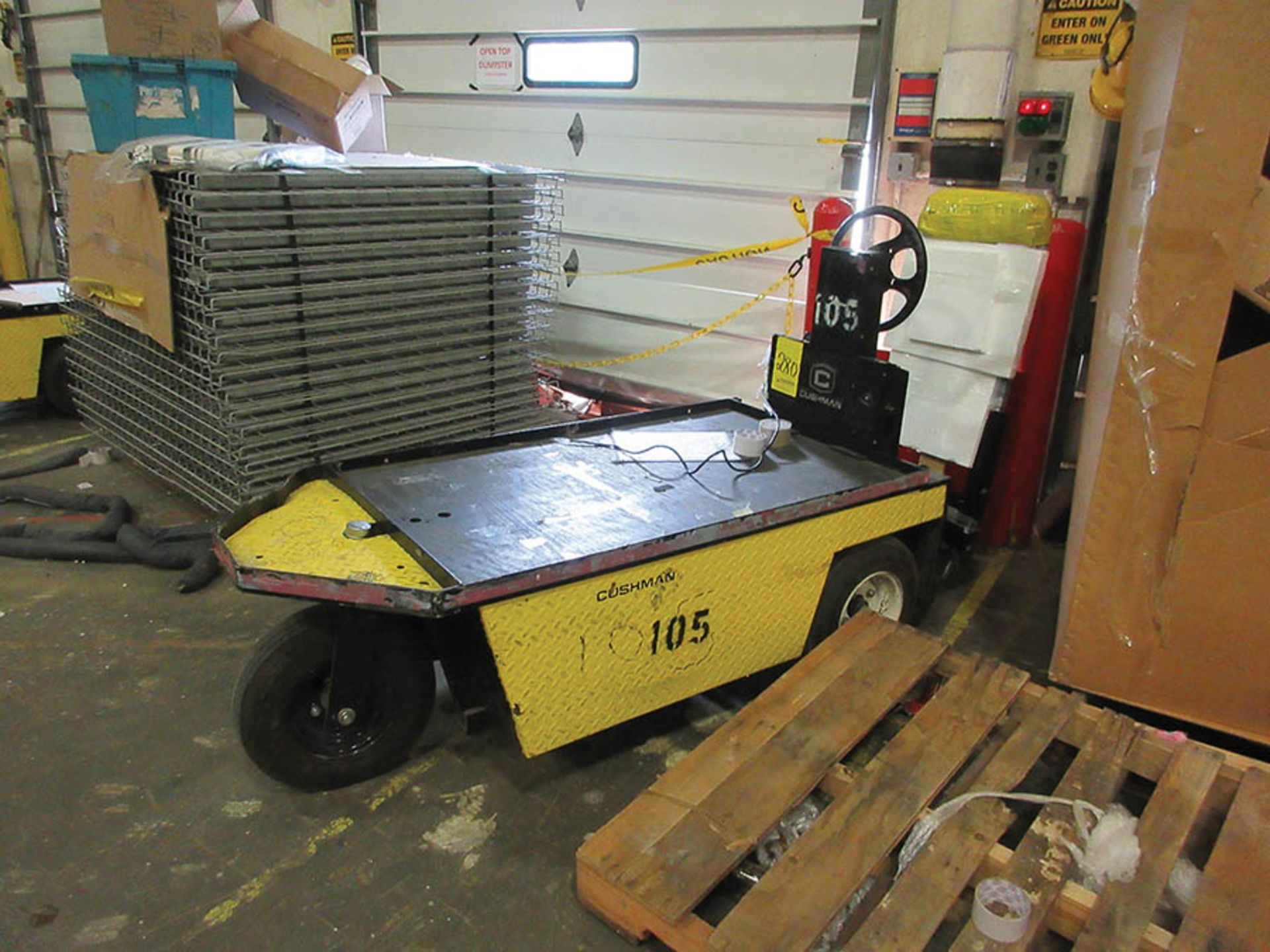 CUSHMAN STOCK CHASER, #105,