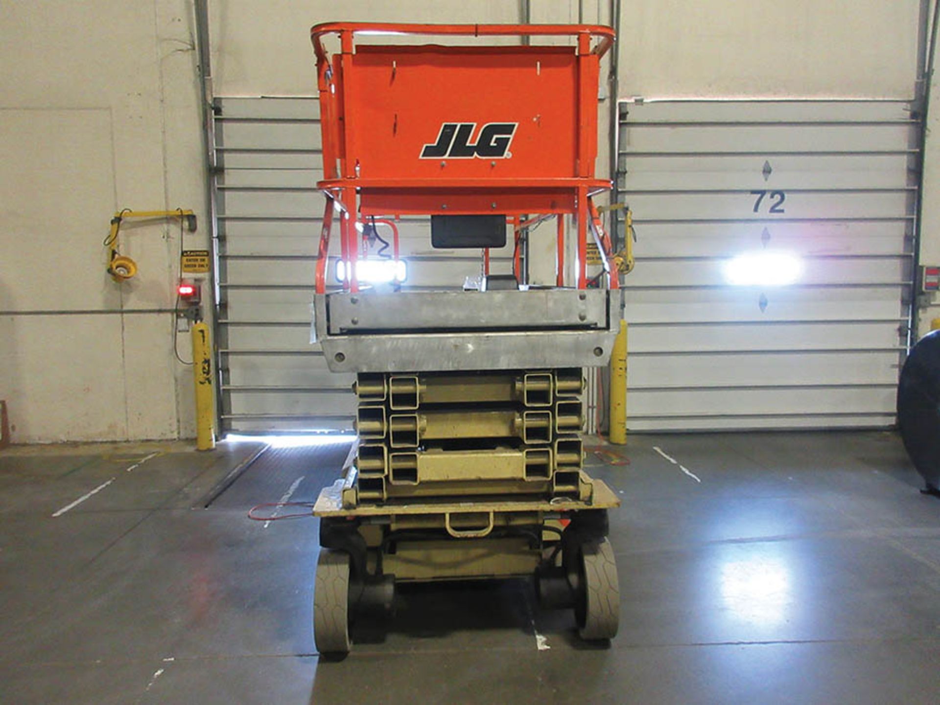 2004 JLG 24V. SCISSOR LIFT, MODEL: 3246-ES, 31.75 FT. MAX. PLATFORM HT., 700 LB. WORKLOAD, S/N - Image 4 of 4