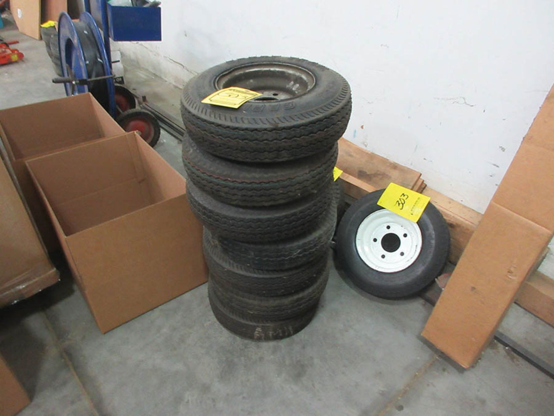ASSORTED STOCK CHASER WHEELS/TIRES - Image 2 of 2