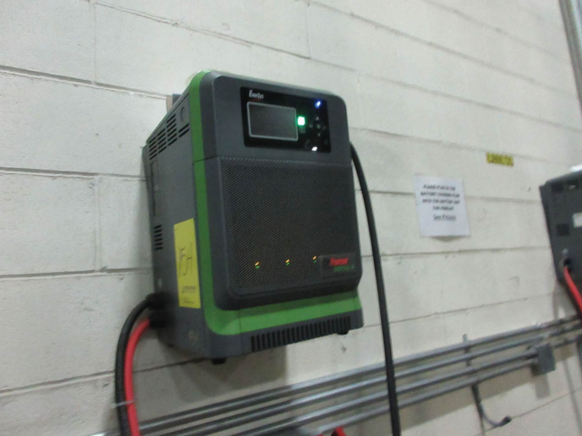 ENFORCER IMPAQT MULTI-CHARGE BATTERY CHARGER, MODEL: E1P3-1N-4Y, 24/36/48V., D.R.O., S/N NL230508