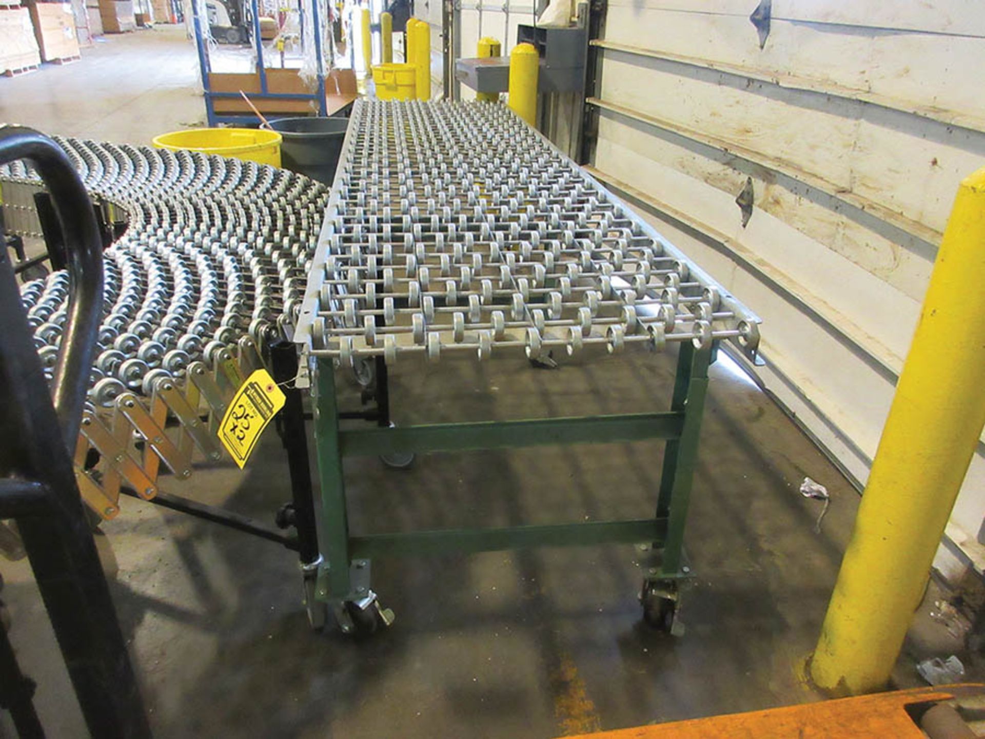 ROACH FLEX CONVEYOR & ROACH 28'' X 120'' ROLLER CONVEYOR - Image 2 of 2