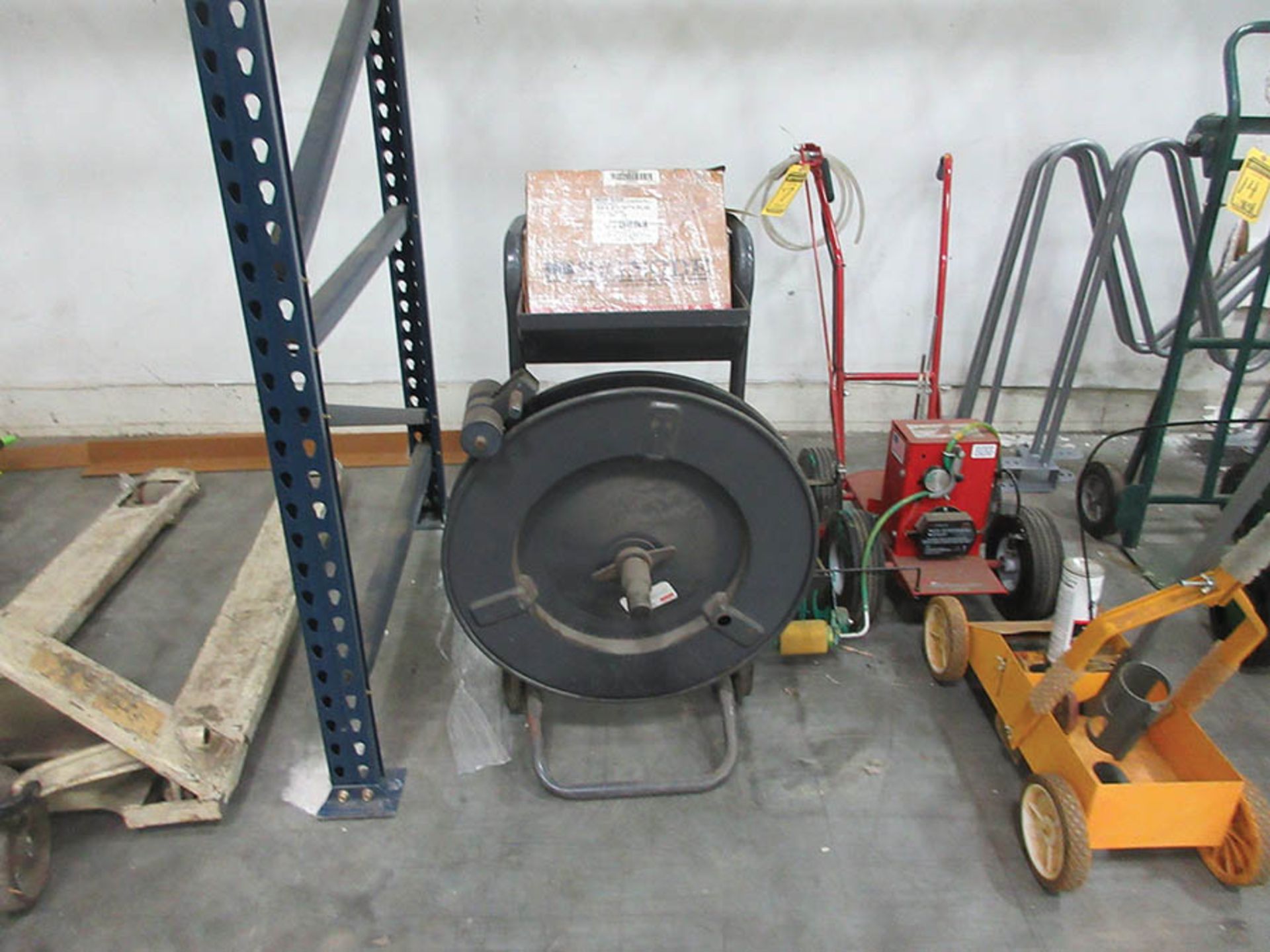 (4) ASSORTED BANDING CARTS, SOME W/ BANDING TOOLS - Image 3 of 3