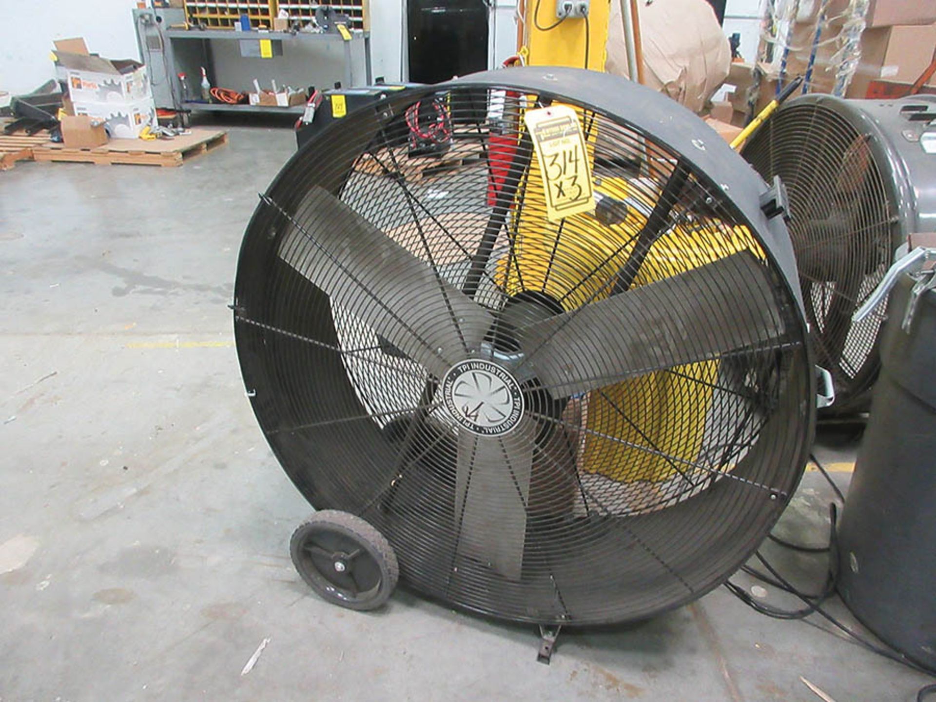 (3) ASSORTED 42'' DRUM FANS