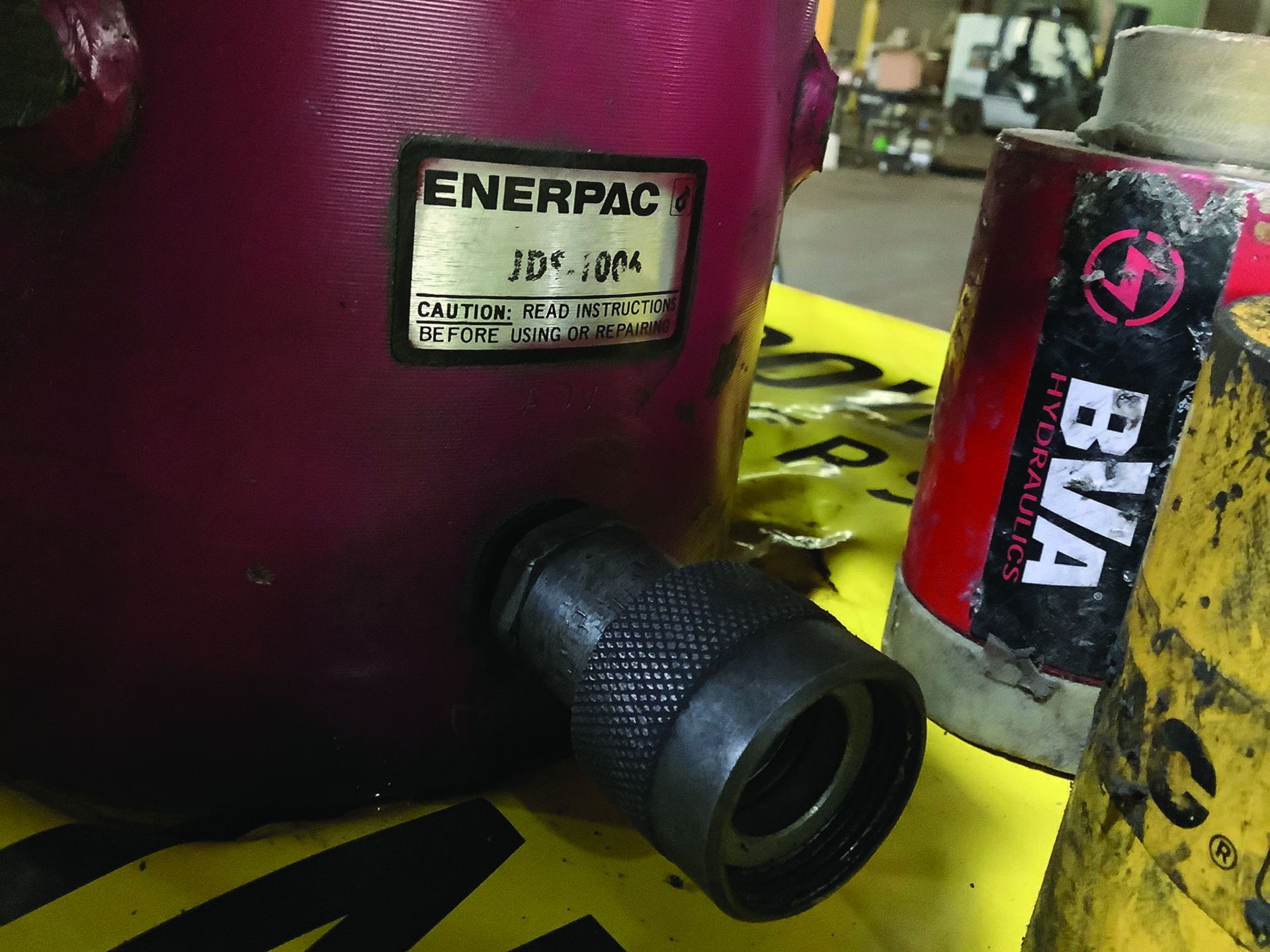 ENERPAC JDS-1006 100-TON DOUBLE ACTING CYLINDER - Image 2 of 3