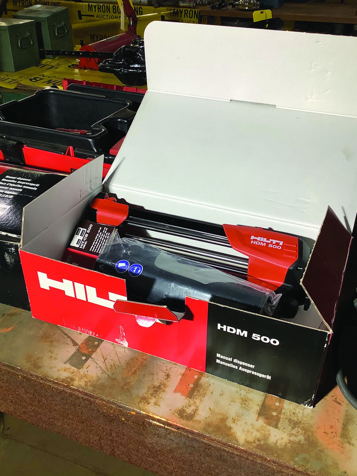 (2) HILTI HDM 500 ADHESIVE DISPENSER - Image 2 of 2