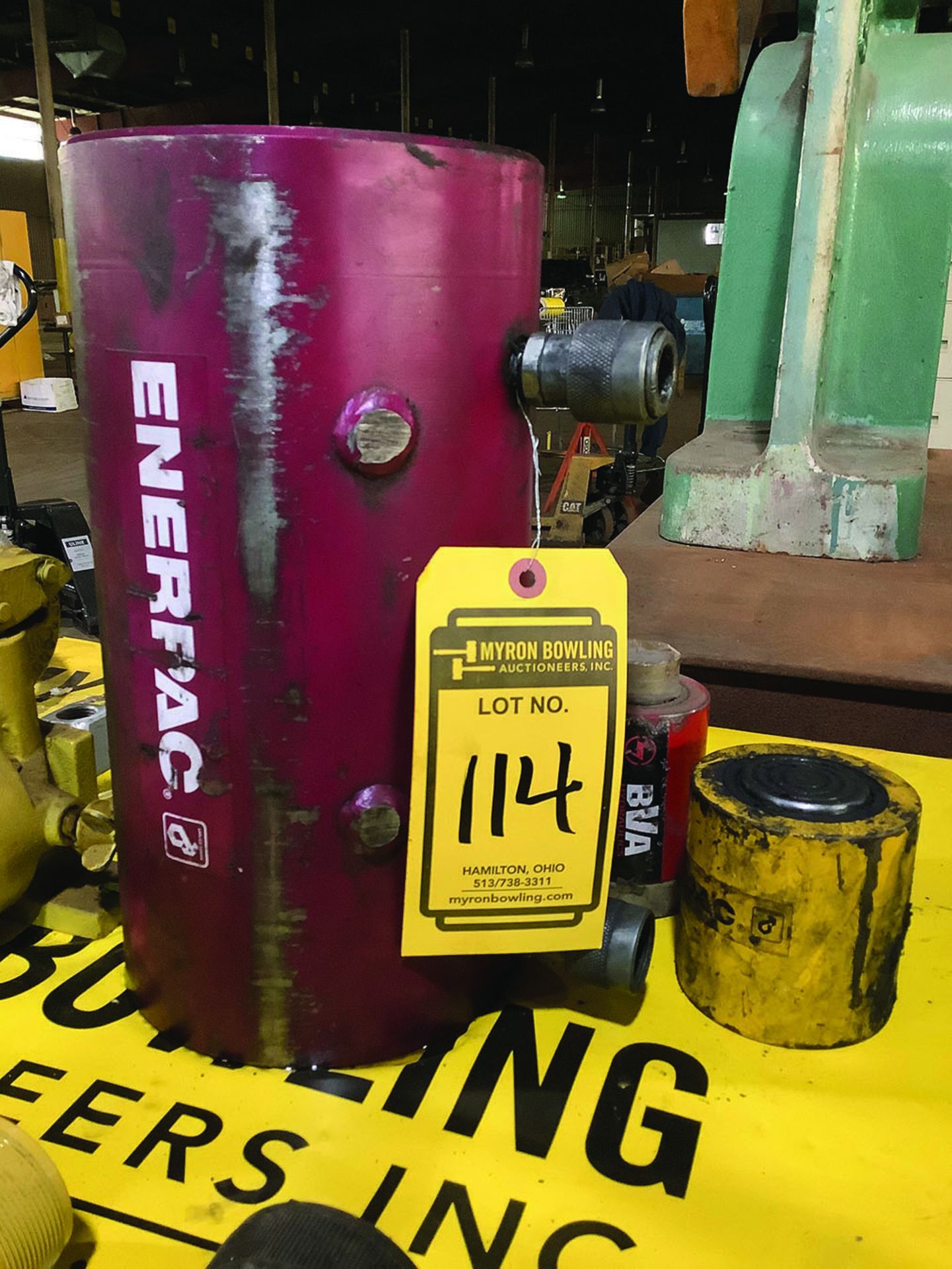 ENERPAC JDS-1006 100-TON DOUBLE ACTING CYLINDER - Image 3 of 3