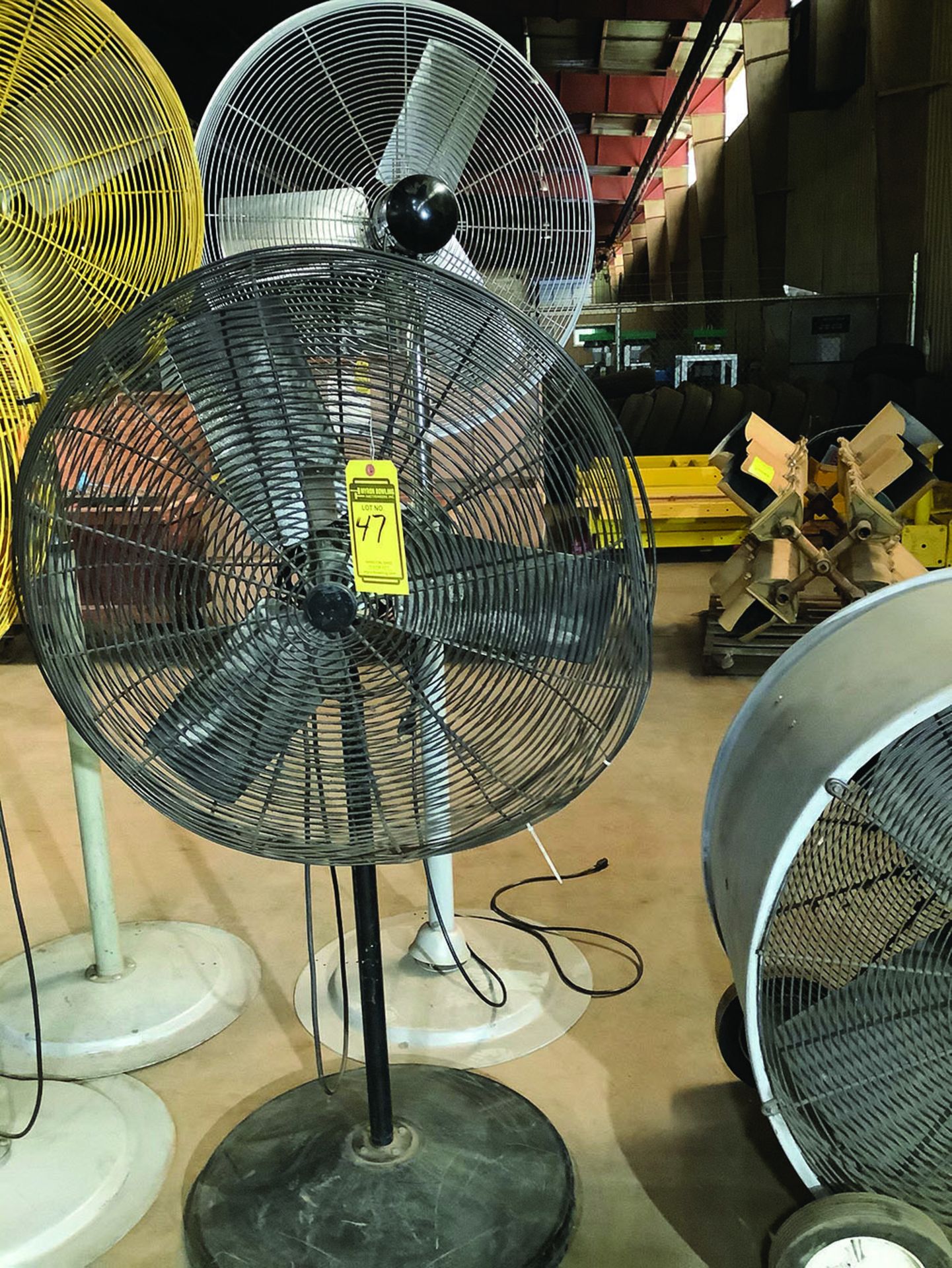 (2) PEDESTAL FANS