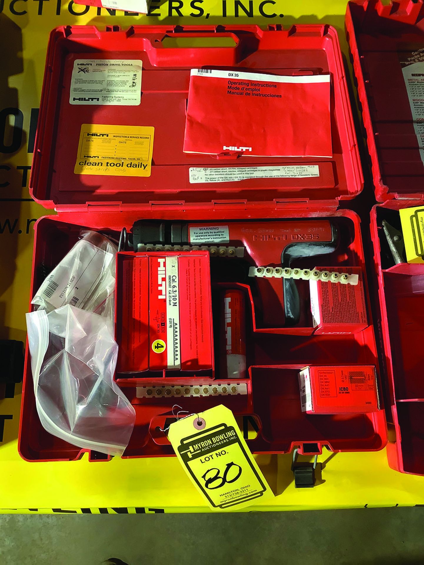 HILTI DX35 FASTENING SYSTEM