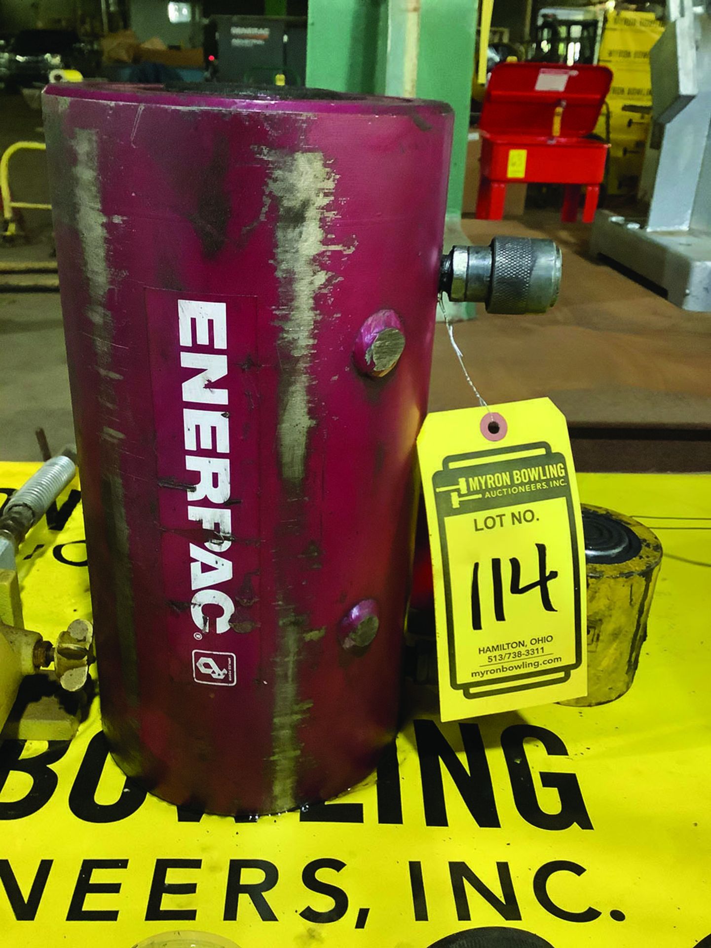 ENERPAC JDS-1006 100-TON DOUBLE ACTING CYLINDER