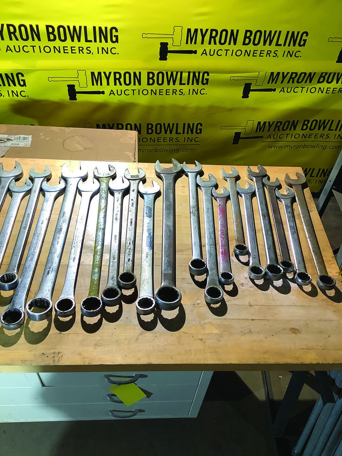 (30) LARGE OPEN END WRENCHES - Image 3 of 3