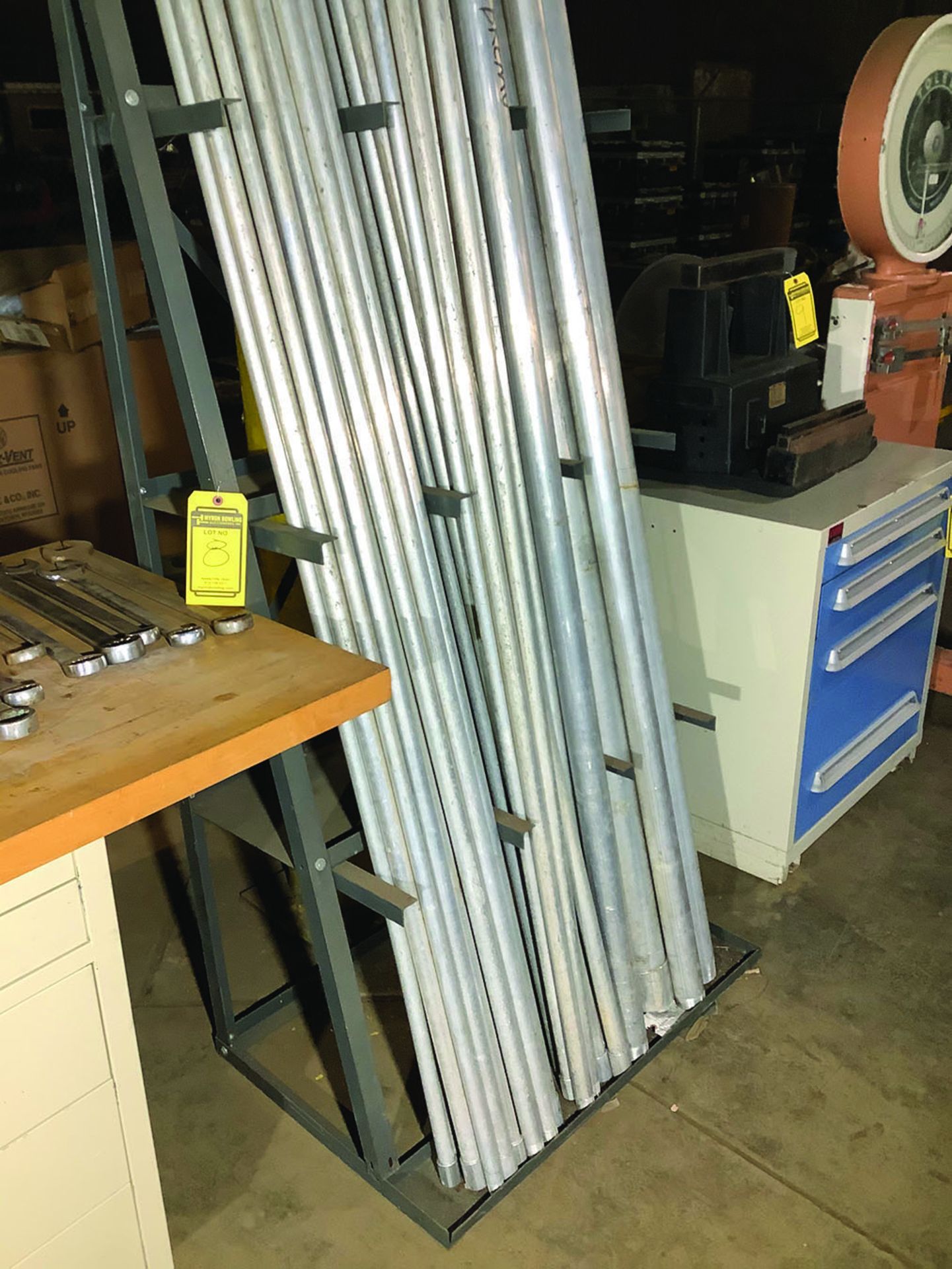 VERTICAL PIPE RACK WITH ALUMINUM CONDUIT - Image 2 of 2