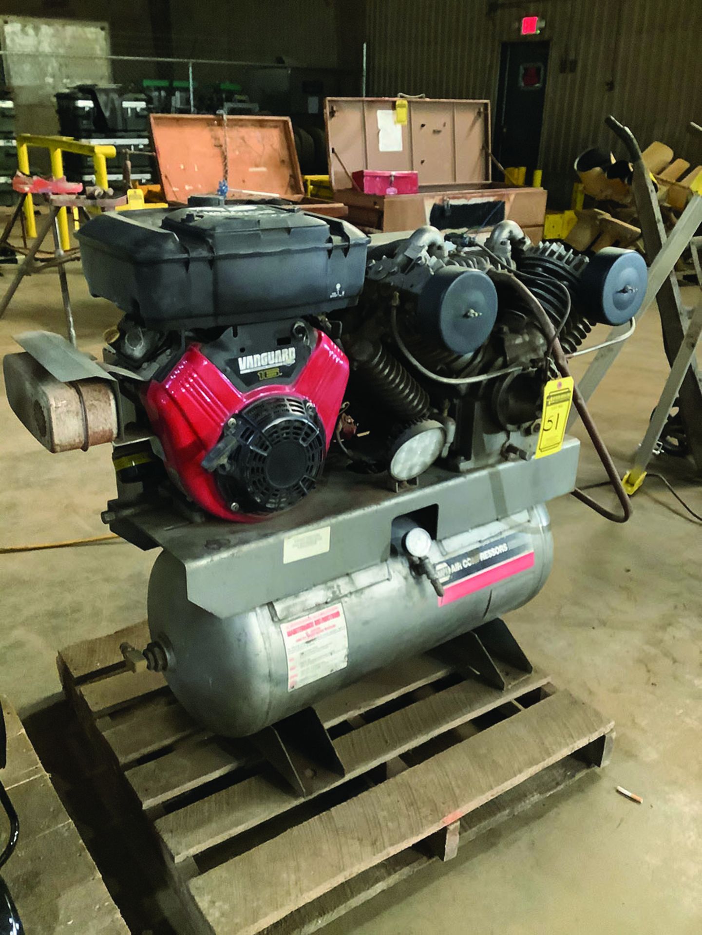 VANGUARD 16-HP GASOLINE AIR COMPRESSOR - Image 2 of 3