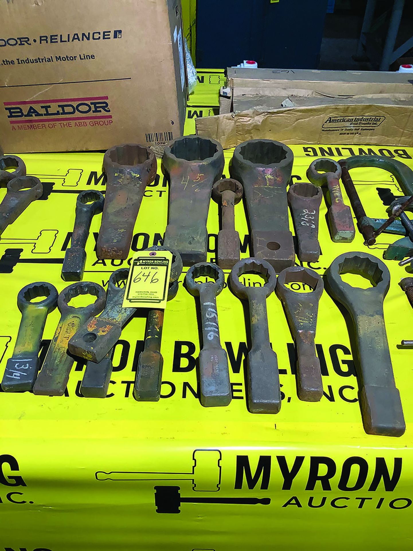 LOT OF 16 MISC KNOCK WRENCHES