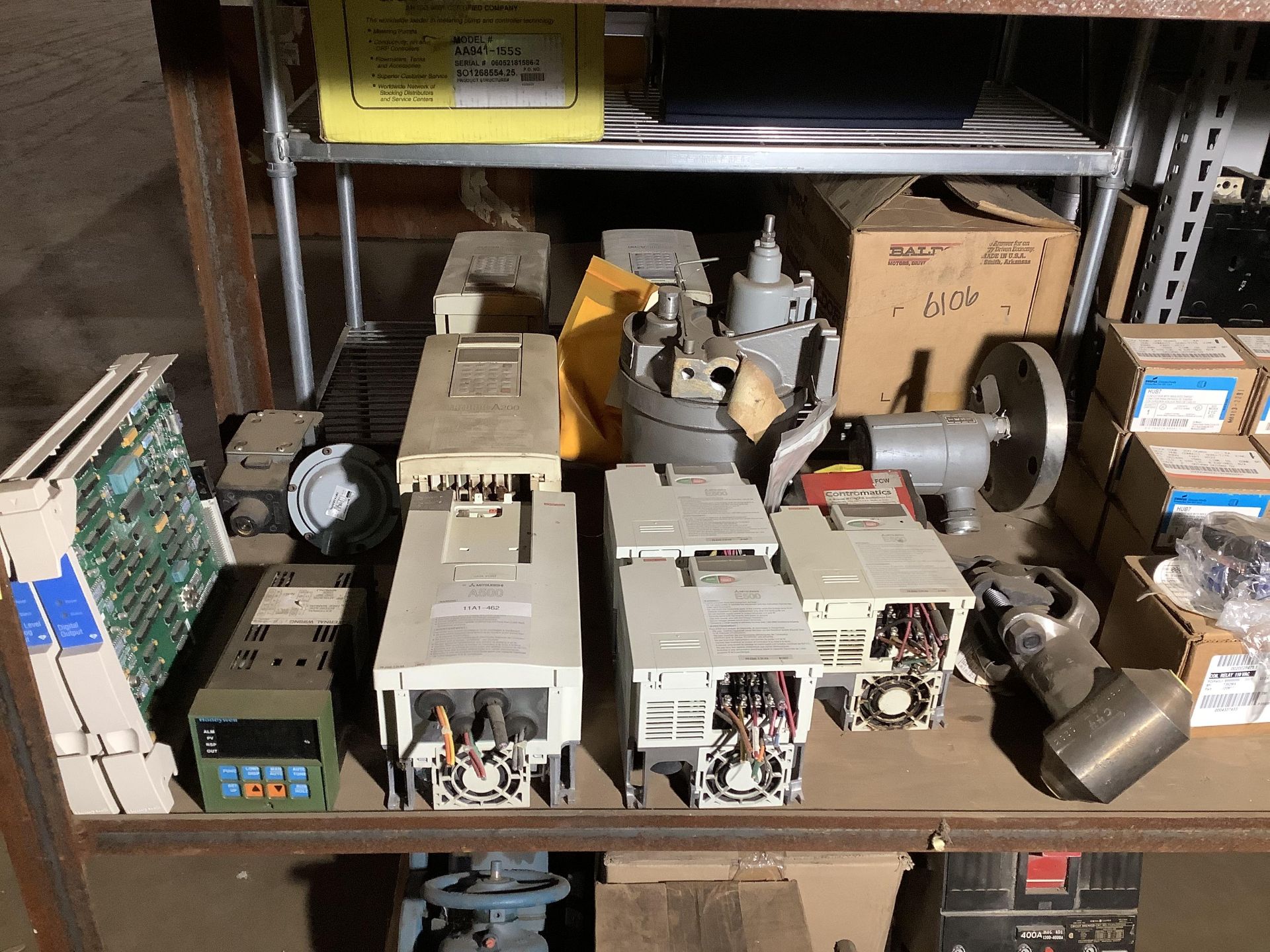 SHELVES OF MISCELLANEOUS MRO, VALVES, ELECTRICAL, ETC. - Image 2 of 3