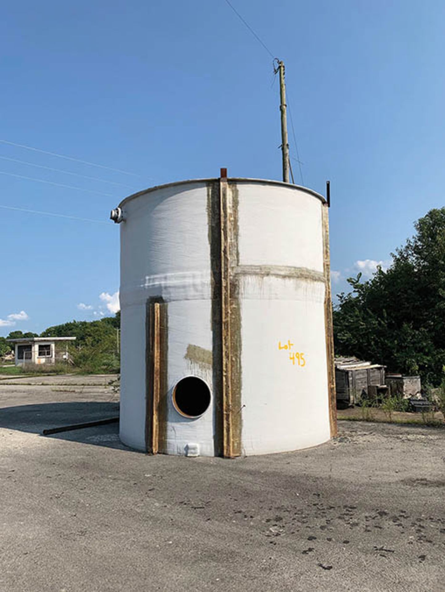 SAND BLASTING FEED TANK