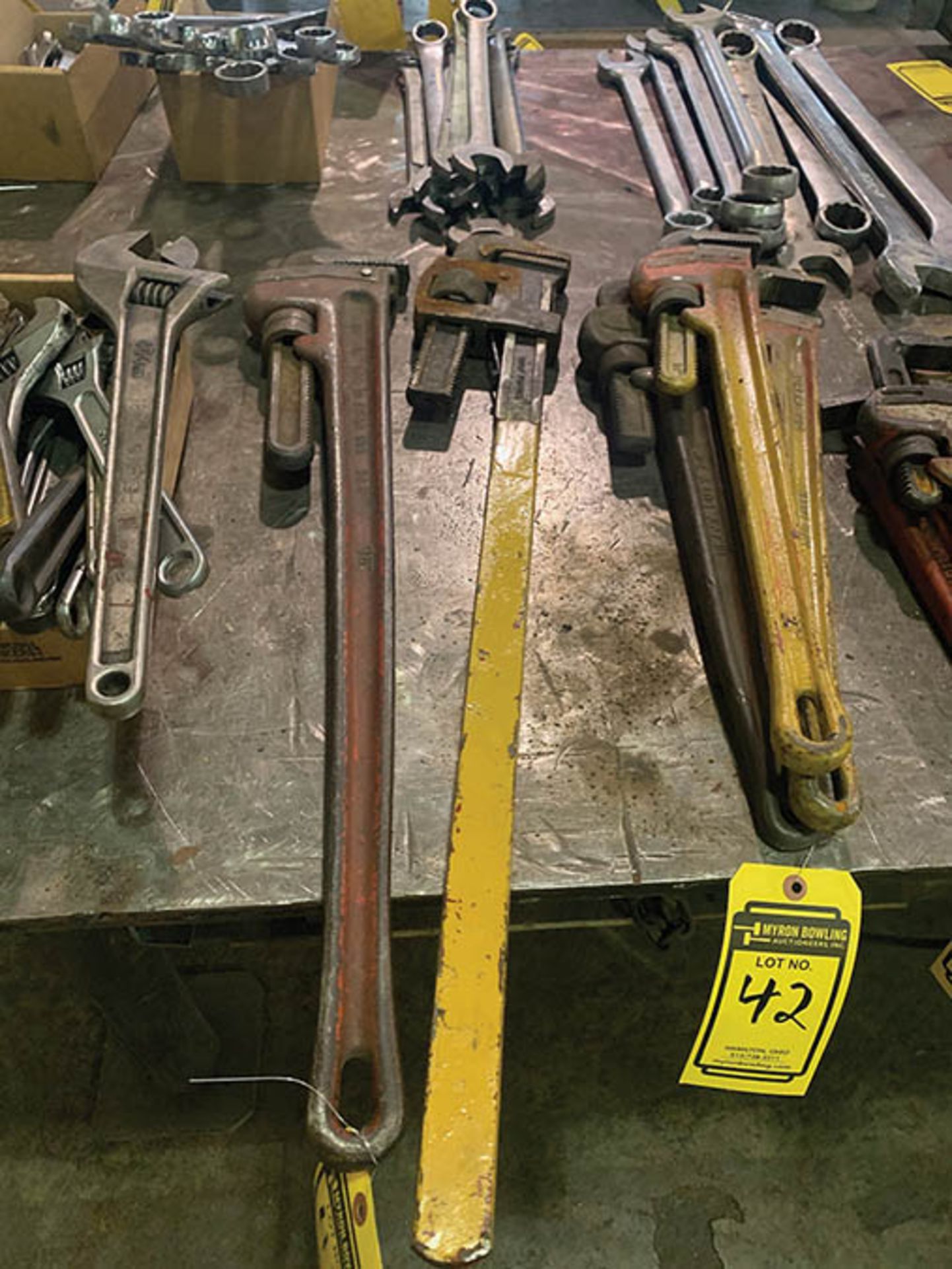 (2) 36'' PIPE WRENCHES