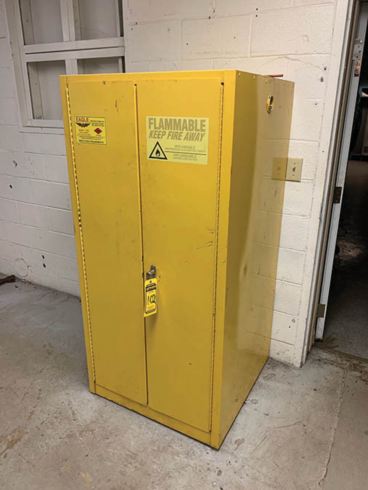 FIRE PROOF CABINET, 32'' X 32'' X 64''