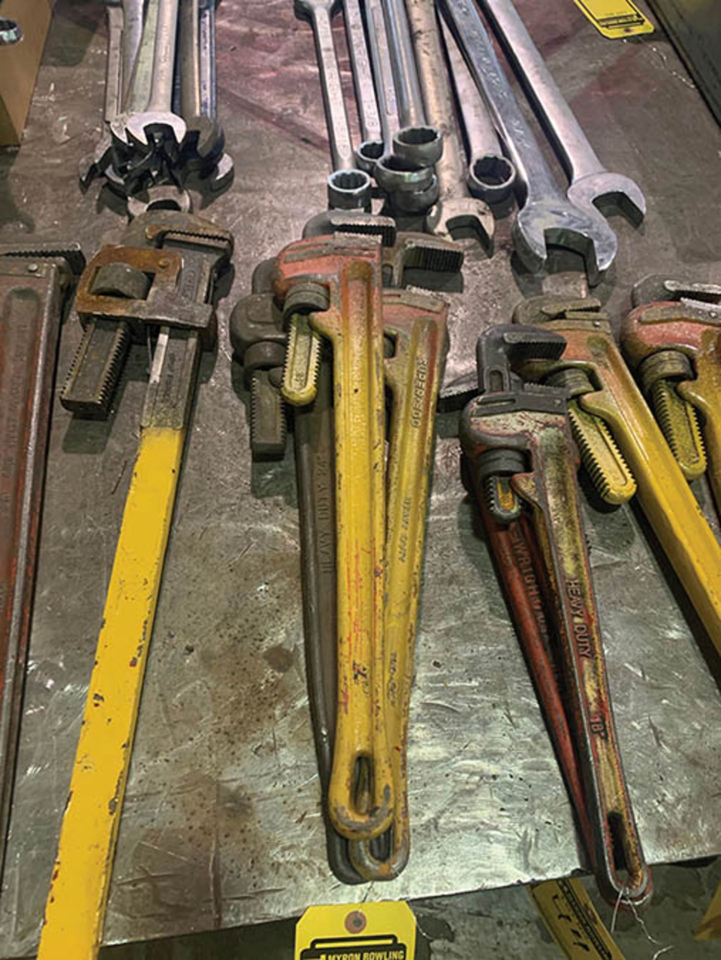 (3) 24'' PIPE WRENCHES