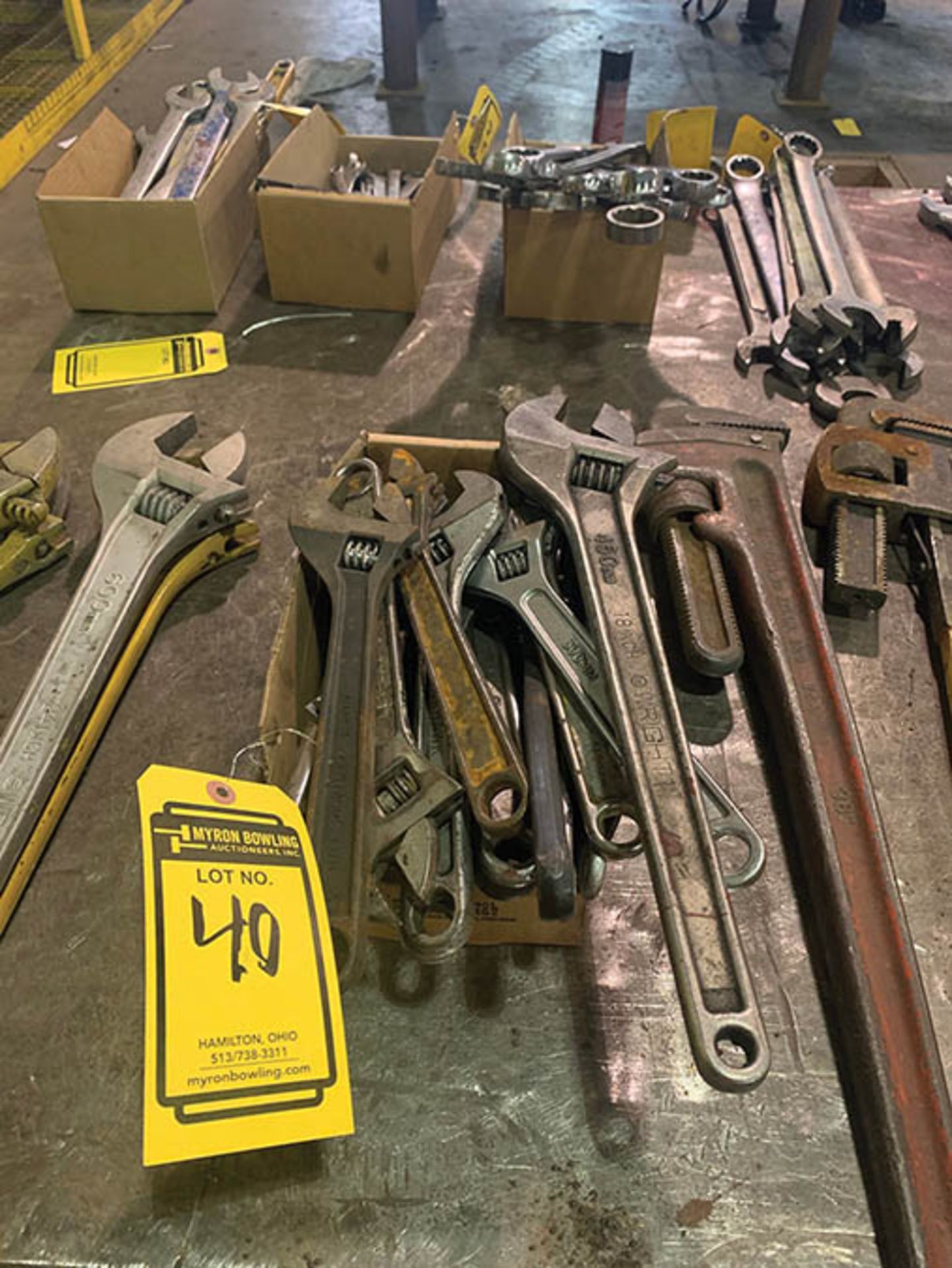 ASSORTED CRESCENT WRENCHES