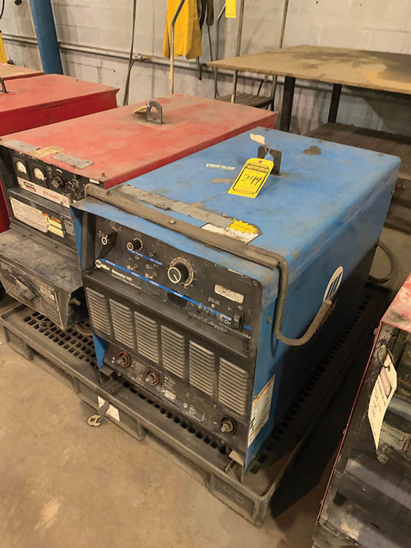 MILLER DIMENSION 452 WELDING POWER SOURCE, MODEL: 903254, S/N KH435909