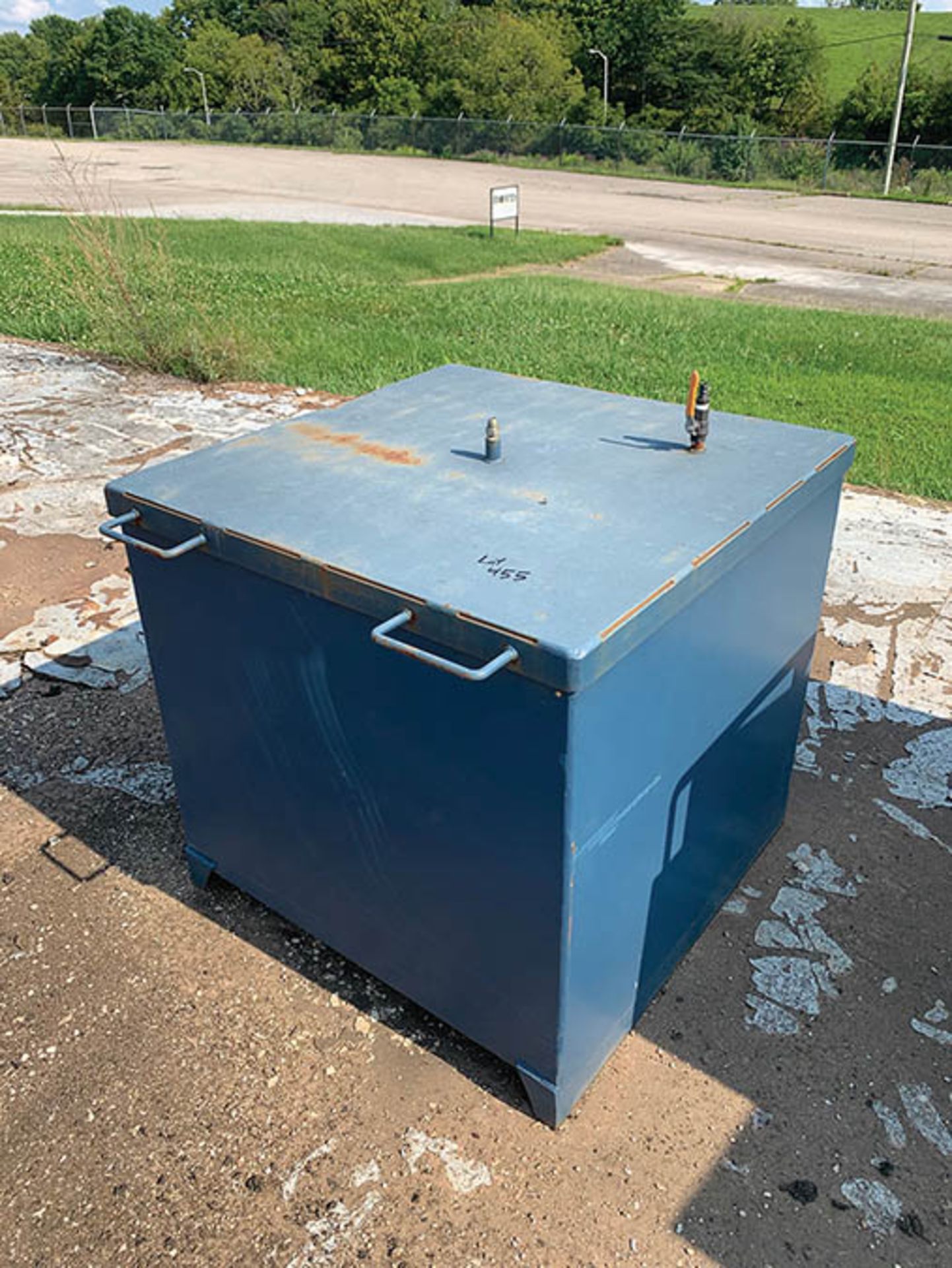 PORTABLE STEEL HOLDING TANK