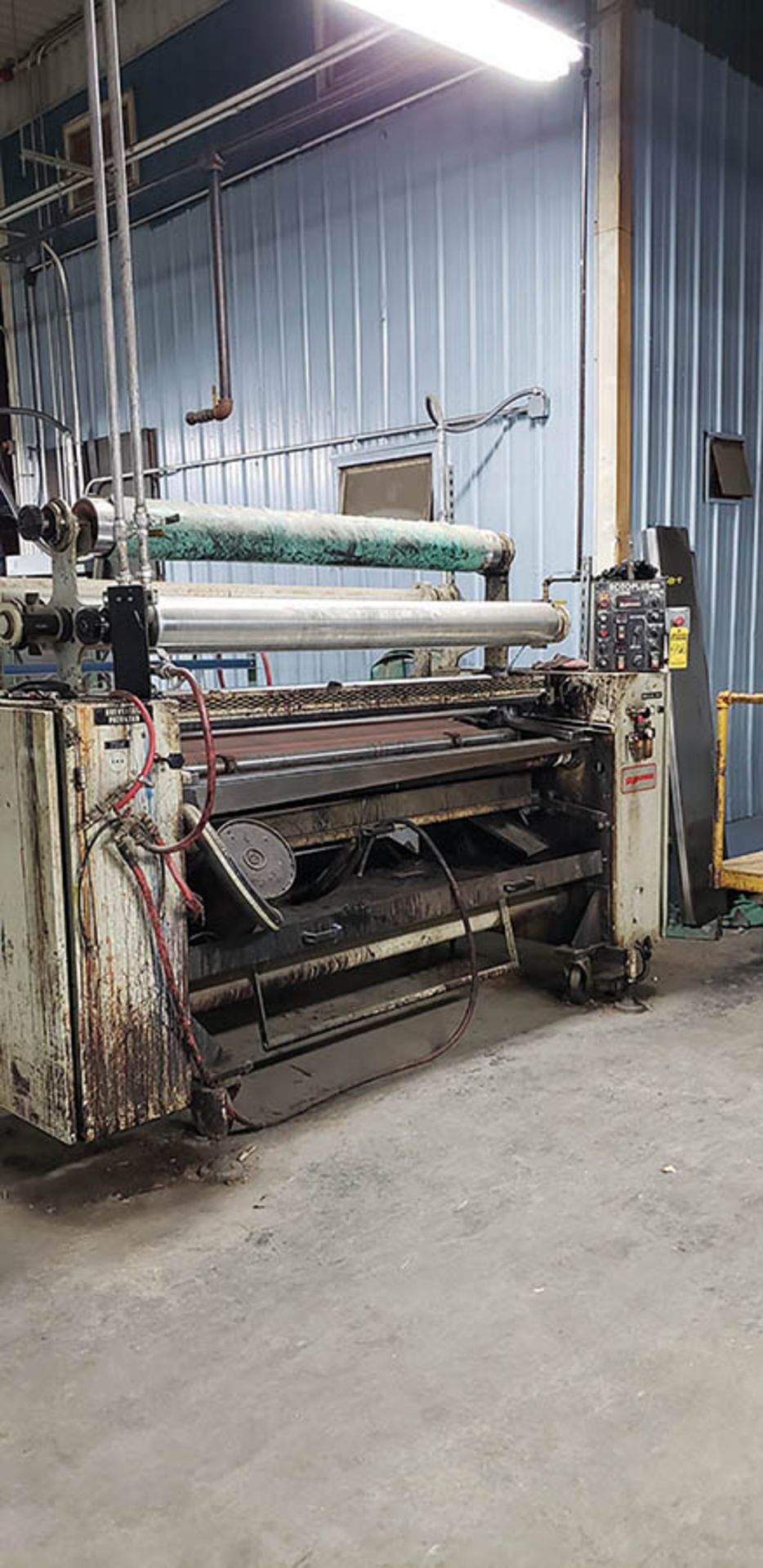 1997 GEMATA FINISHING MACHINE, INTERCHANGEABLE EFFECT, ROTO PLUS CONTROL, MODEL 1800/4, TYPE ROTO