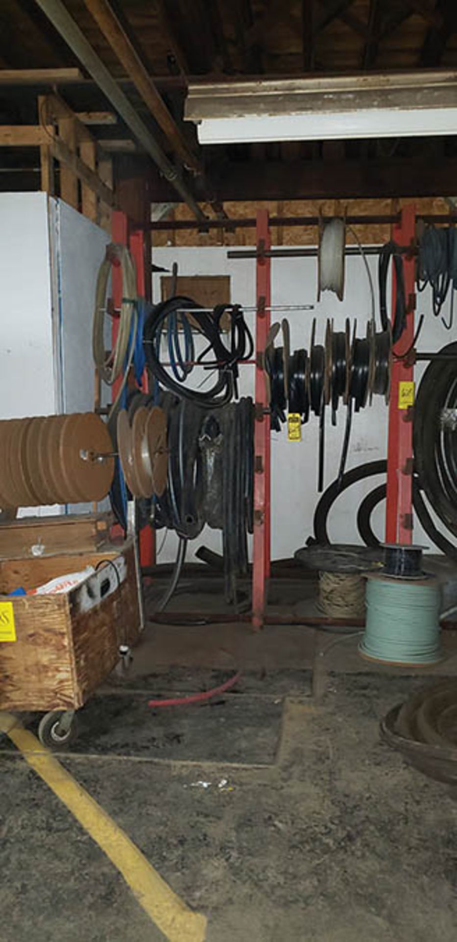 SHELF UNITS W/ CONTENTS: ROLLER CHAIN, SPROCKETS, PUMP UNITS, HOSE, PVC FITTINGS, AND MUCH MORE - Image 9 of 23