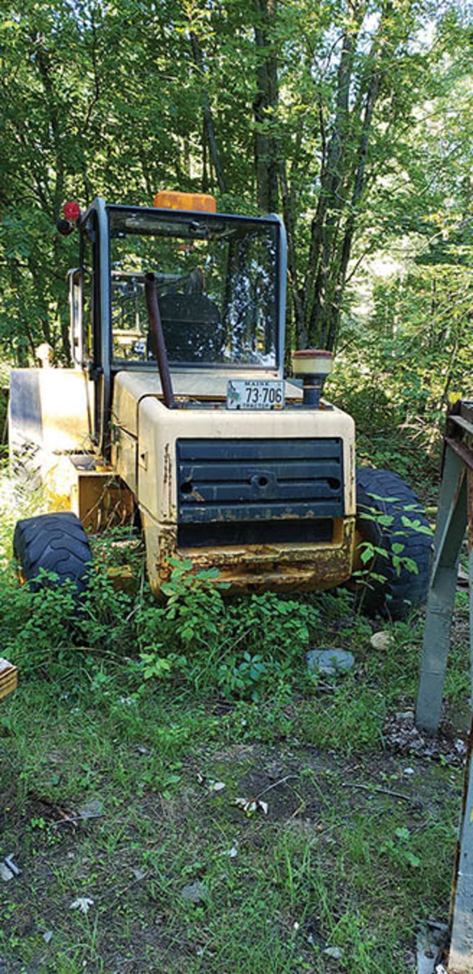 1992 JCB 8,000 LB. CAP. ALL-TERRAIN FORKLIFT, DIESEL, 4-WD. 3-STAGE MAST, CASCADE ROTARY ATTACHMENT, - Image 9 of 9