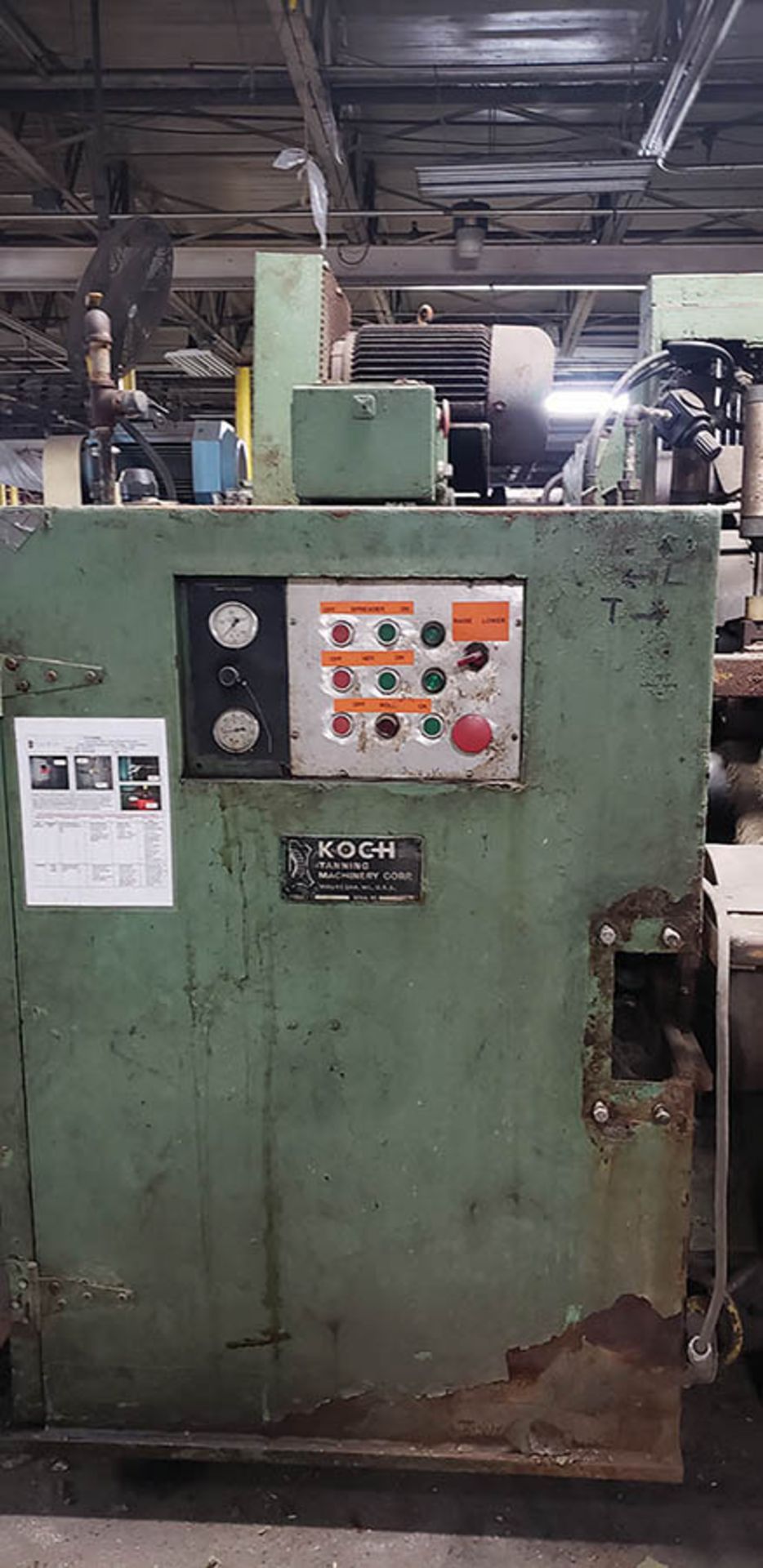 KOCH WRINGER MACHINE, 128'' ROLLS - Image 3 of 4