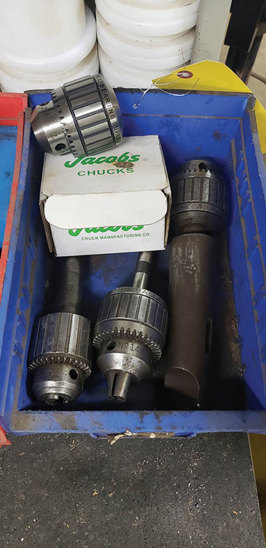 ASSORTED DRILL CHUCKS, (NEW) 3JT JACOBS CHUCK