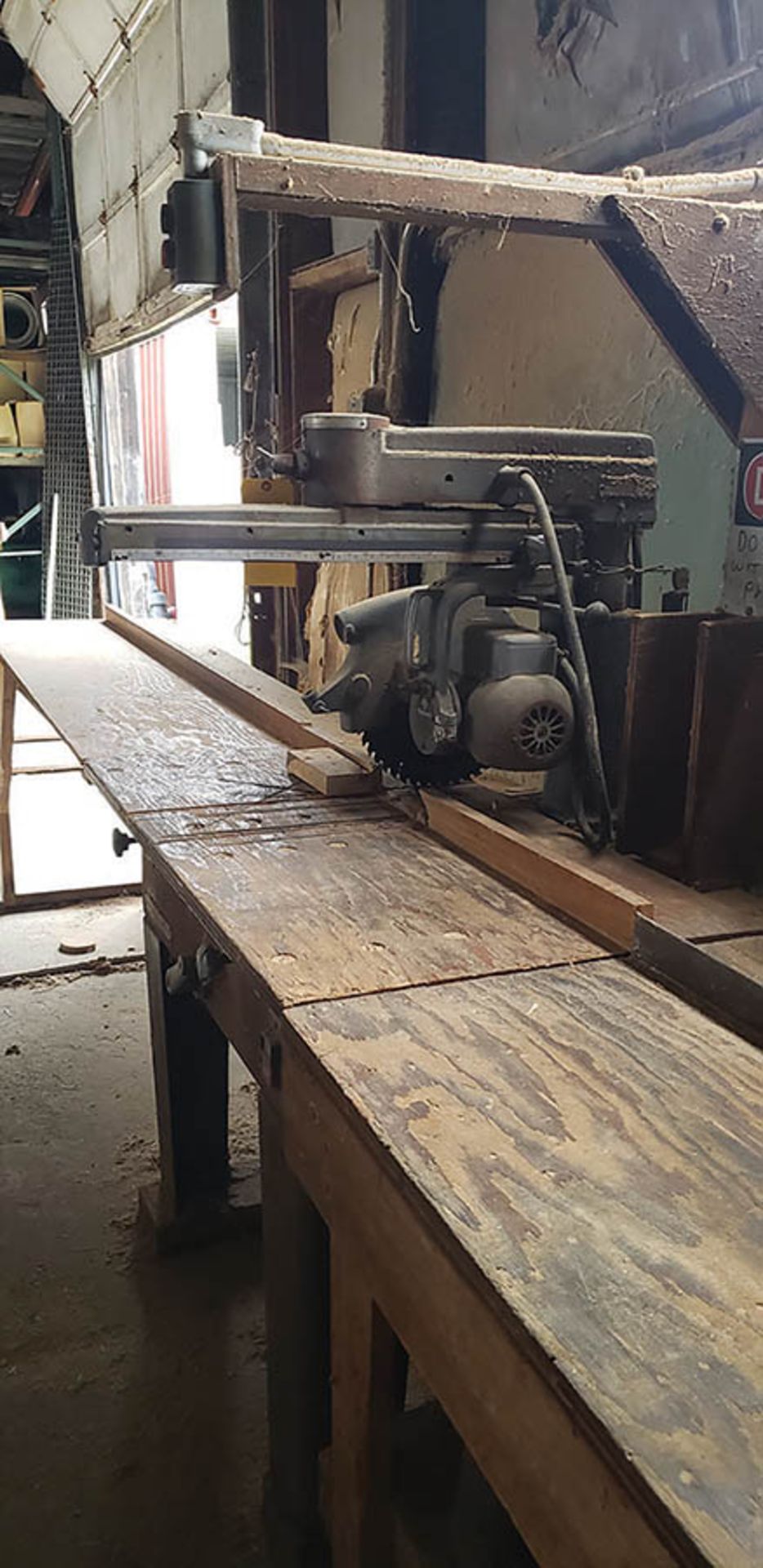 ROCKWELL RADIAL ARM SAW - Image 2 of 2