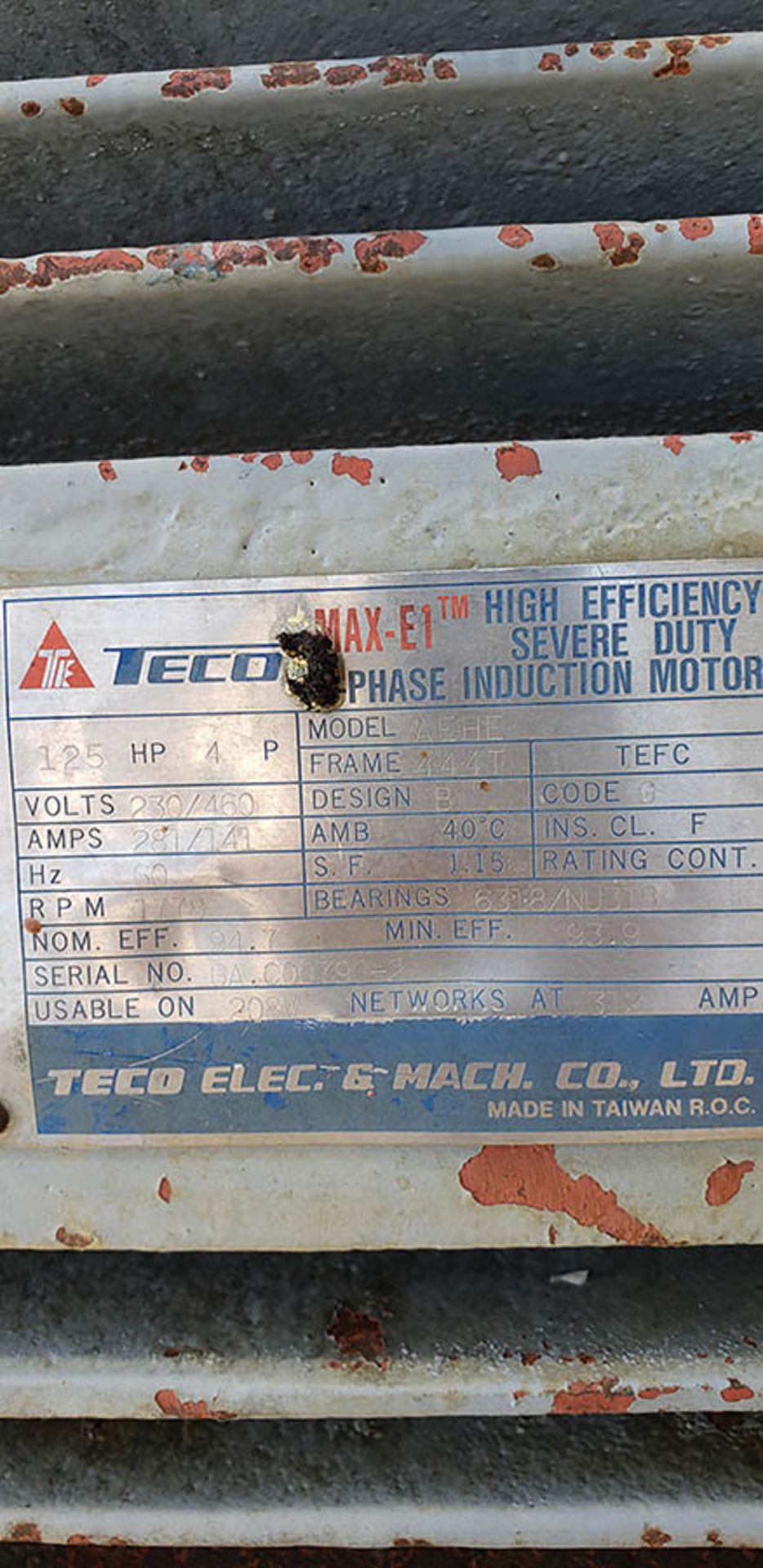 HAHNEL MODEL 33 DUST COLLECTION SYSTEM, S/N T3036, & DUCTING THAT COINCIDES W/ (TAKE TO MACHINES - Image 3 of 4