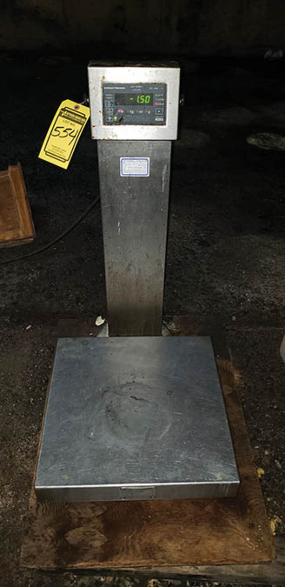 DIGITAL SCALE AND FAIRBANKS SCALE W/ WEIGHTS