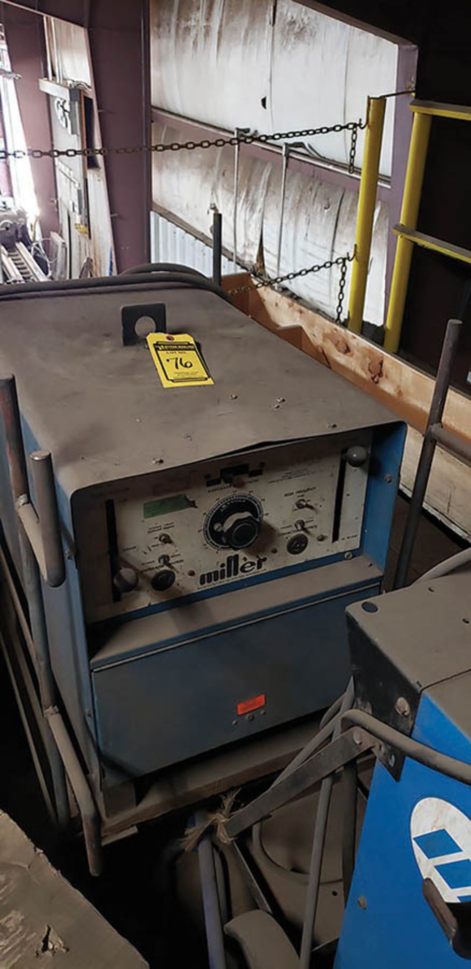 MILLER DIALARC HF-P AC/DC ARC WELDING POWER SOURCE, S/N HF862857