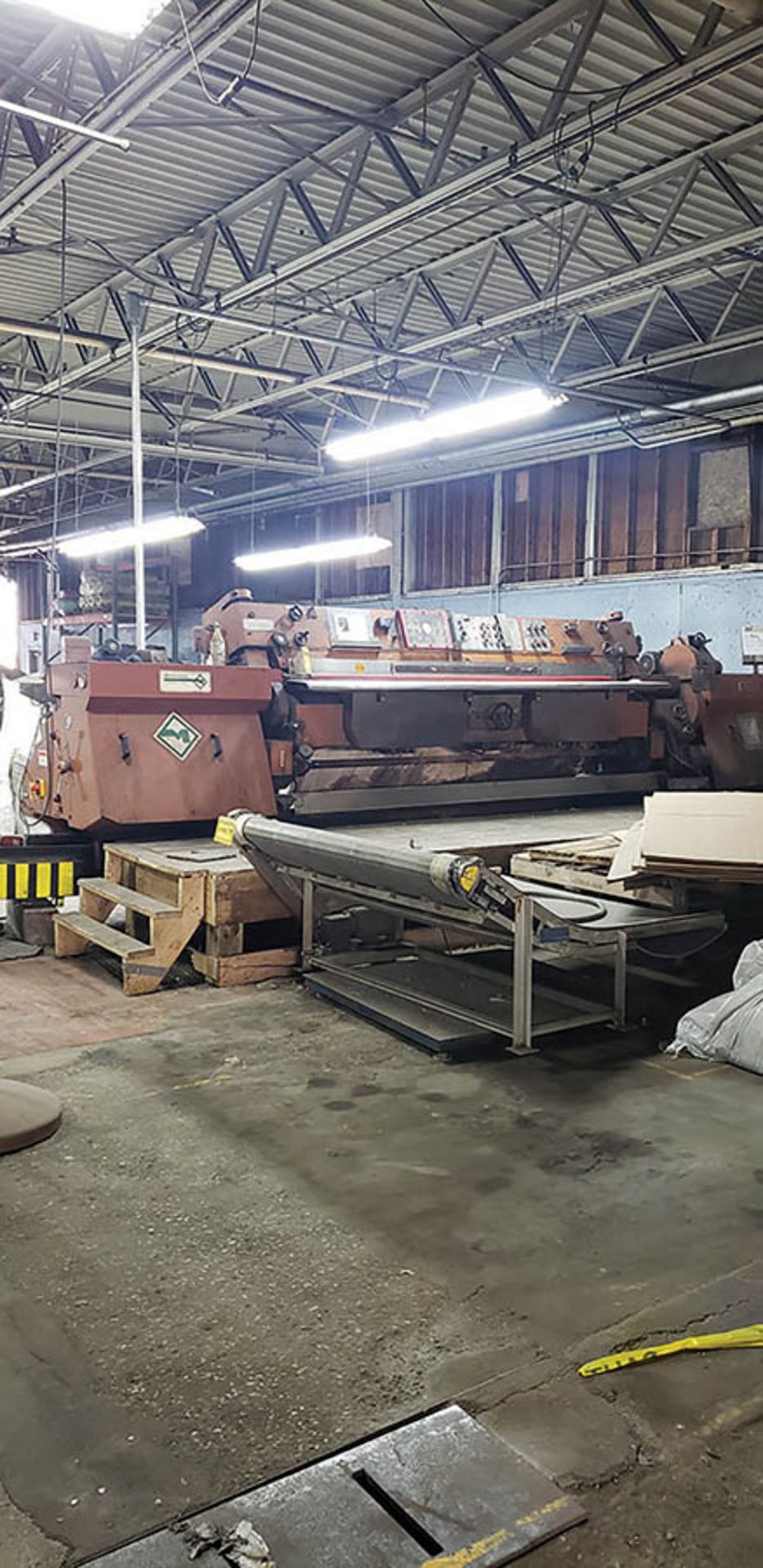 1994 MOSCONI 3000 LEATHER SPLITTING MACHINE, MODEL SIRIO, S/N S3036294, 3000 MM. WIDTH (LOCATION: