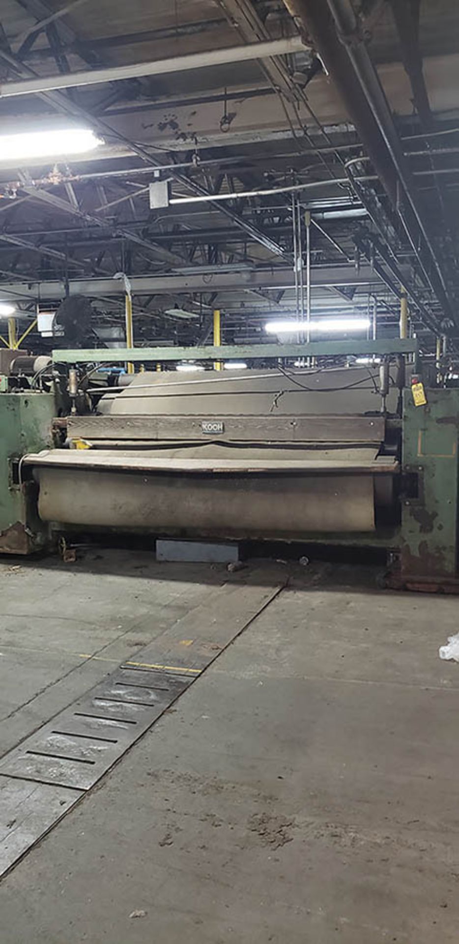 KOCH WRINGER MACHINE, 128'' ROLLS