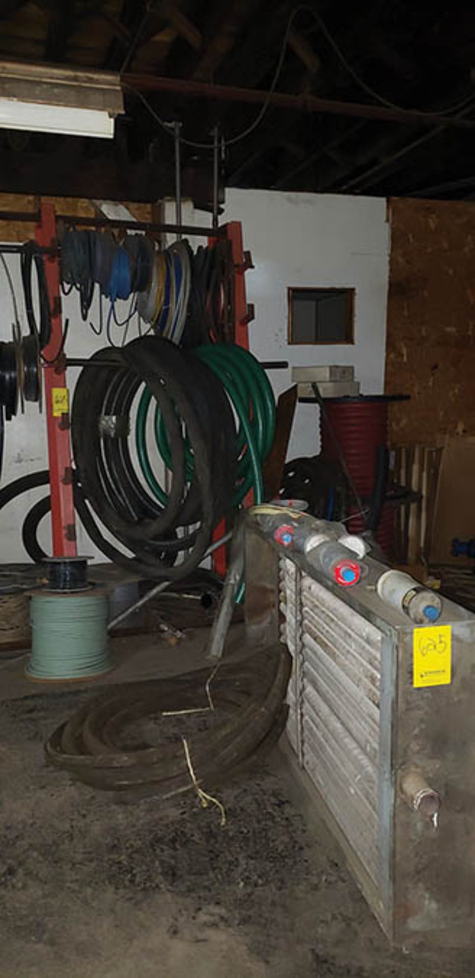 SHELF UNITS W/ CONTENTS: ROLLER CHAIN, SPROCKETS, PUMP UNITS, HOSE, PVC FITTINGS, AND MUCH MORE - Image 10 of 23