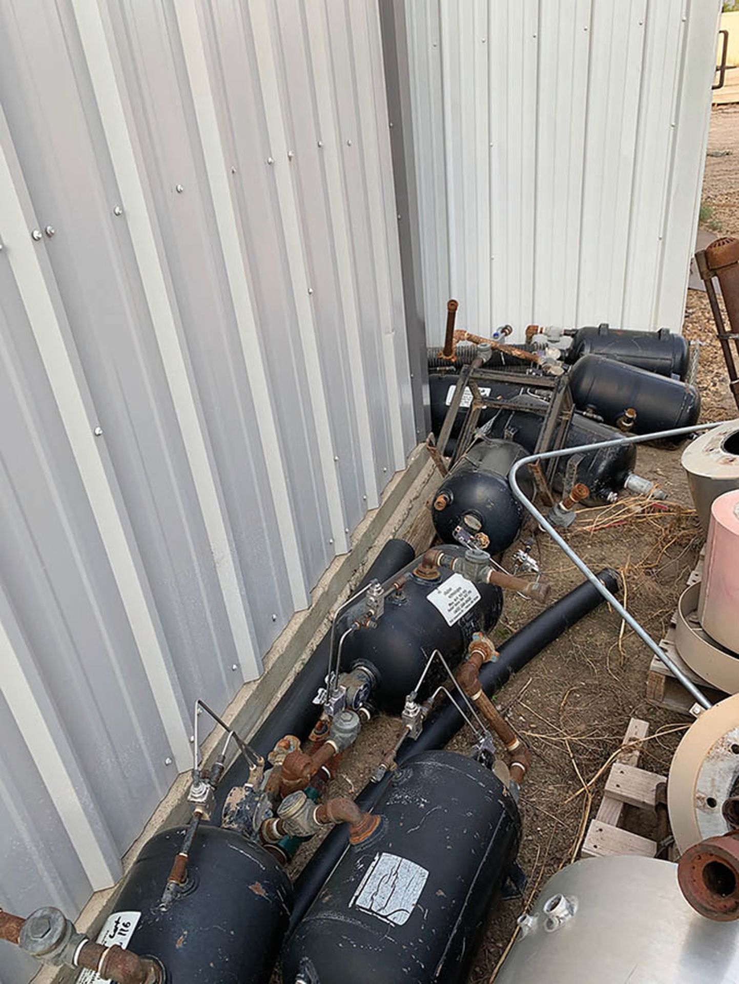 (27) APT AIR HOLDING TANKS, 100 PSI CAP. - Image 2 of 2