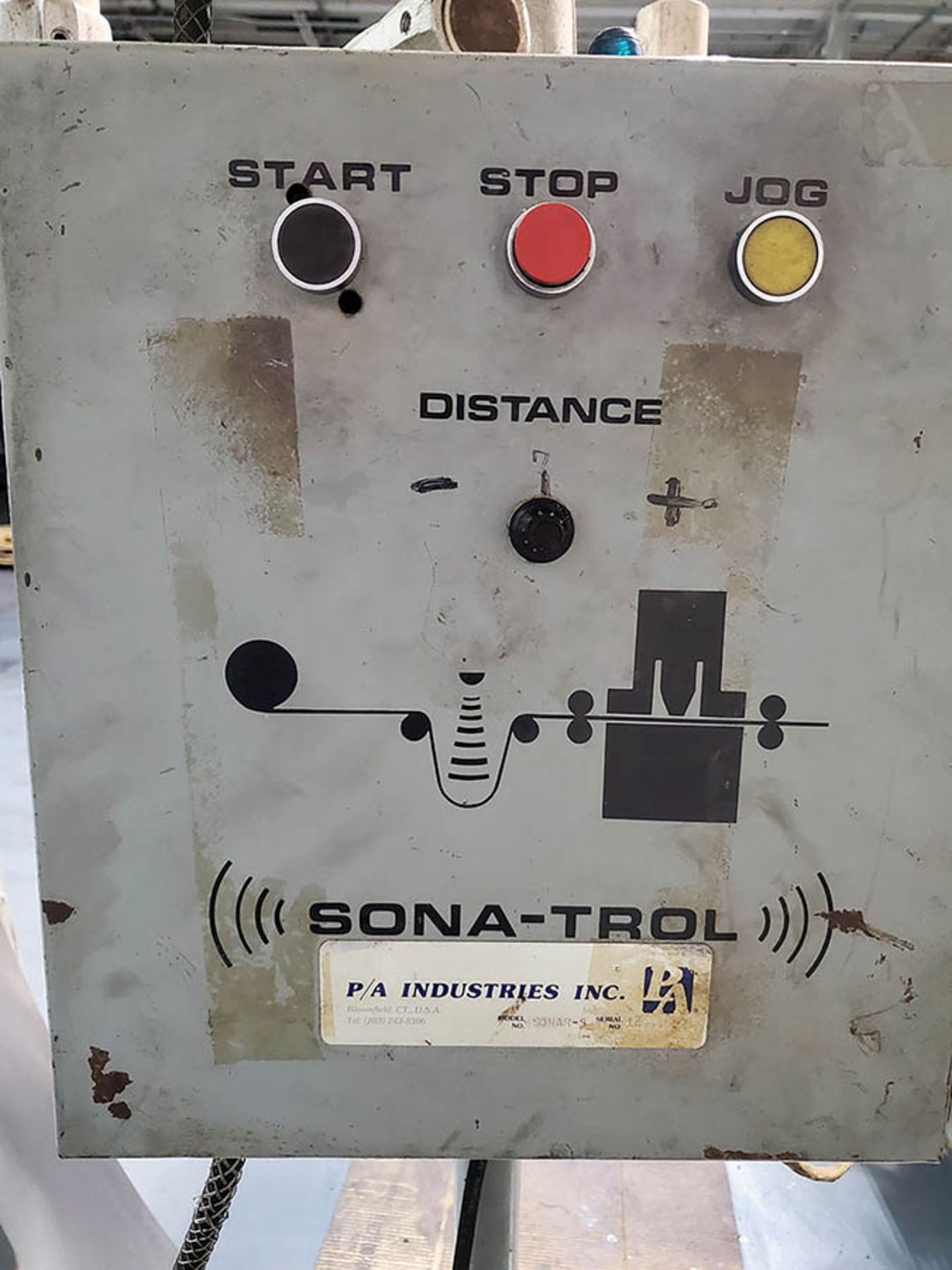 P.A. INDUSTRIES STOCK FEEDER/STRAIGHTENER, MODEL: 15129, S/N SS-89 WITH SONATROL SONAR-S - Image 8 of 8