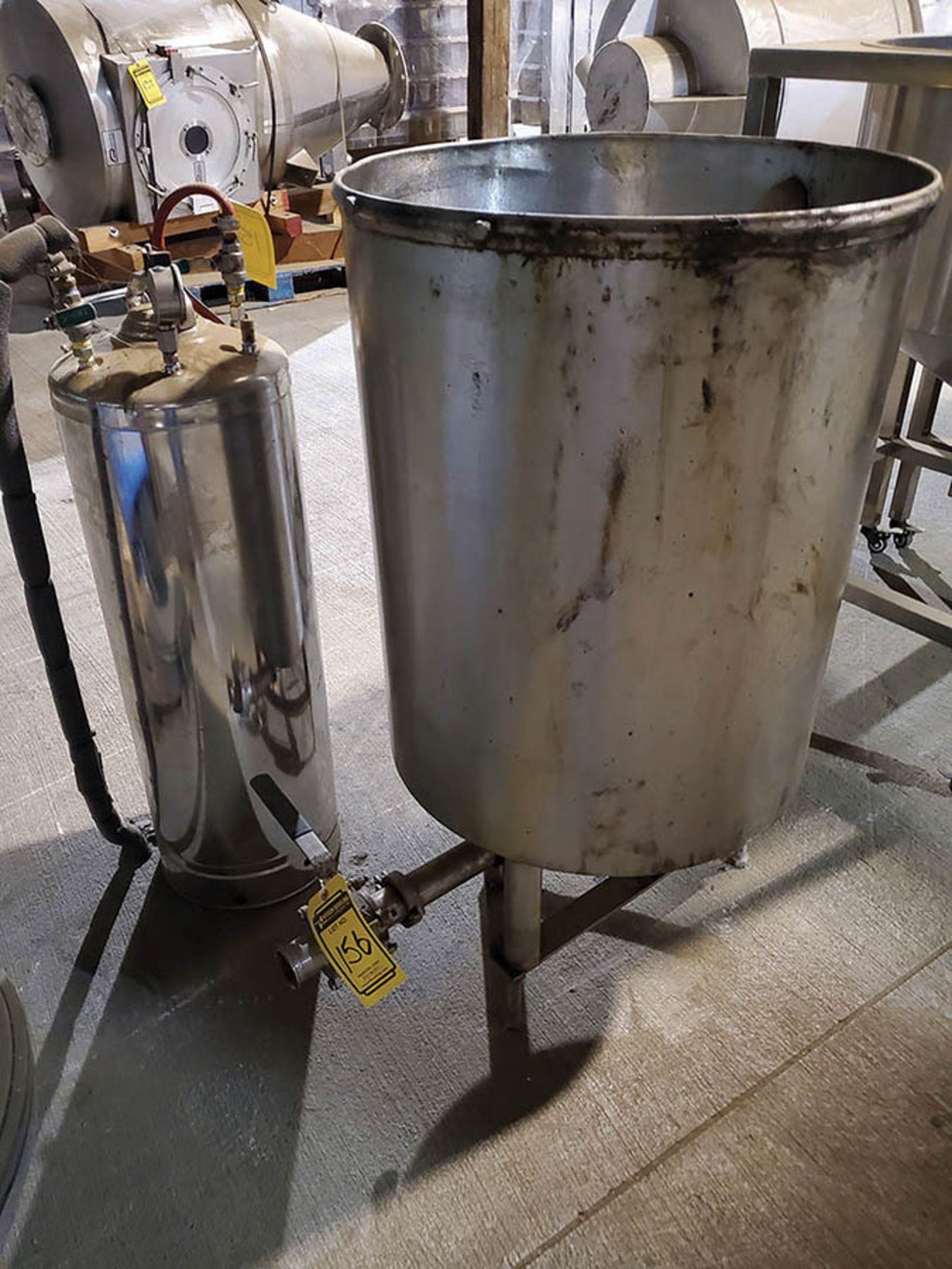 (2) ROUND KETTLE AND SMALL PRESSURE VESSEL - Image 5 of 11