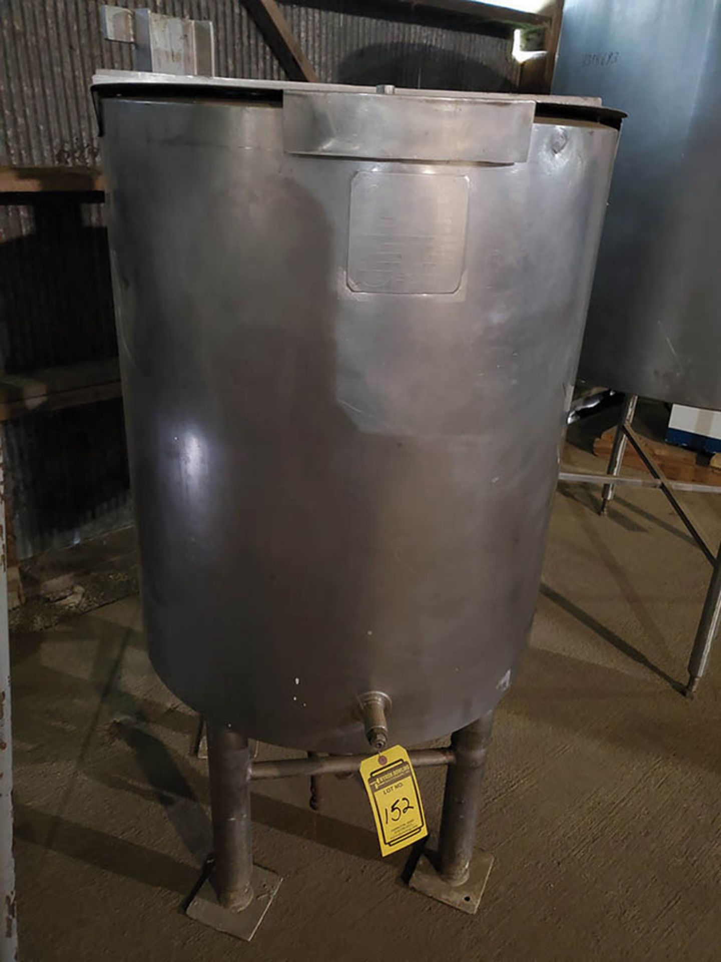 NATIONAL 100 GALLON STAINLESS STEEL KETTLE - Image 3 of 7