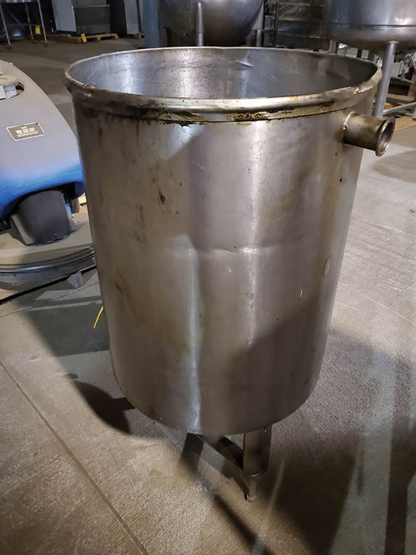 (2) ROUND KETTLE AND SMALL PRESSURE VESSEL - Image 7 of 11