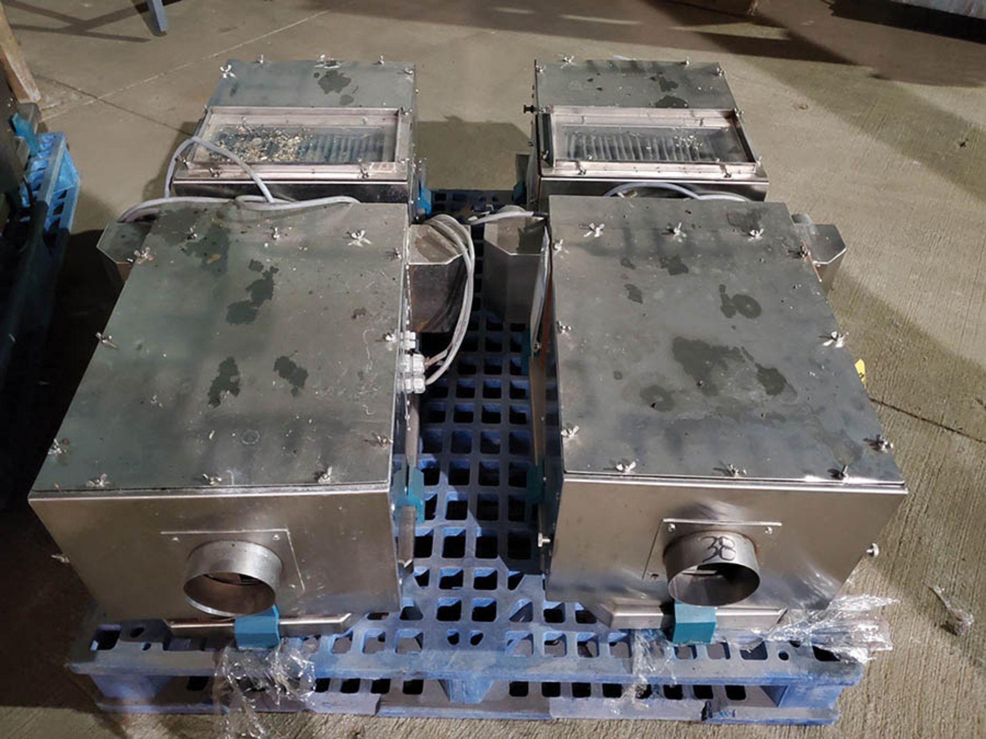 (2) STAINLESS STEEL THOREN BLOWER BOXES WITH S/S FILTER BOX - Image 8 of 8