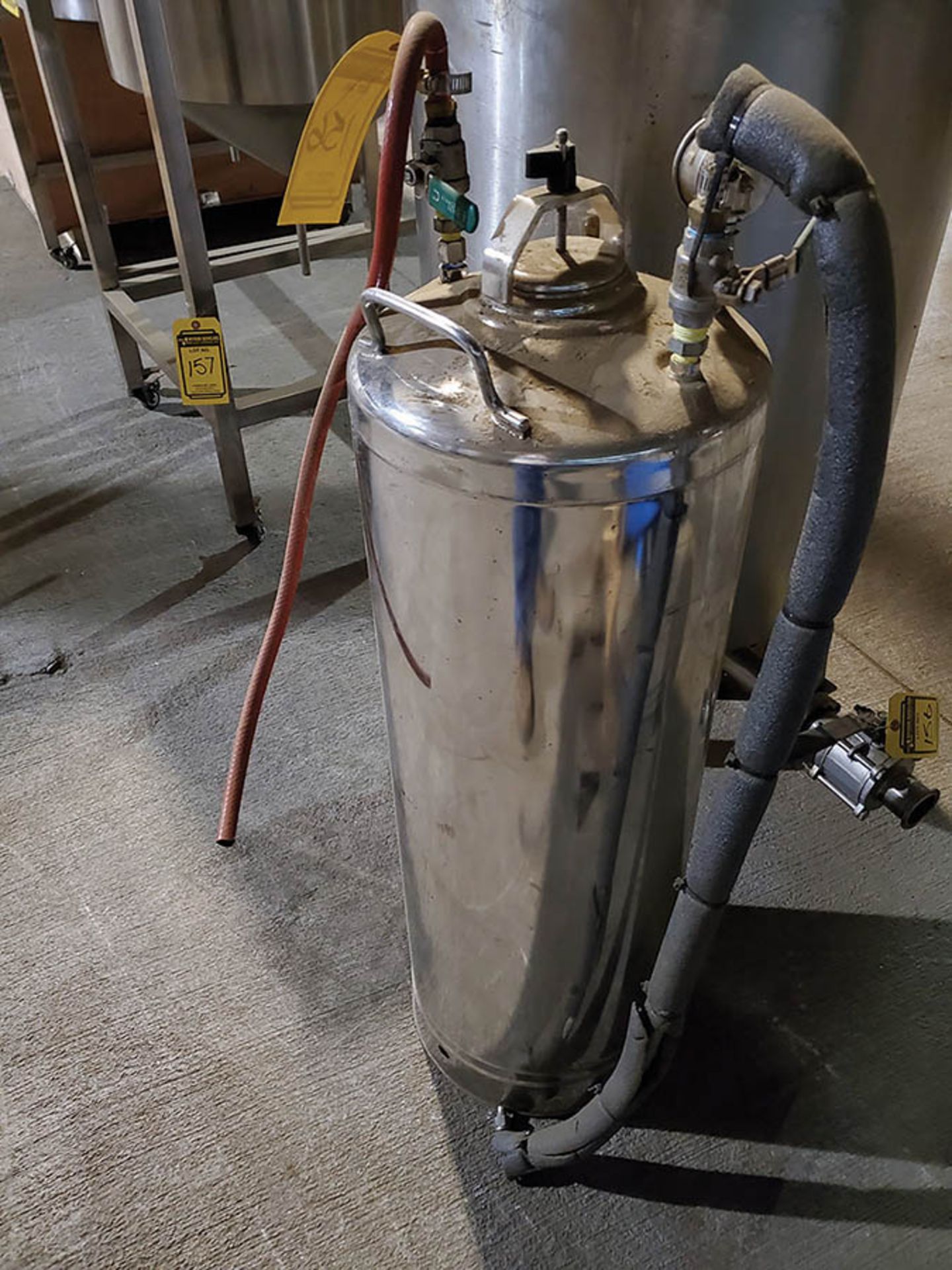 (2) ROUND KETTLE AND SMALL PRESSURE VESSEL - Image 4 of 11