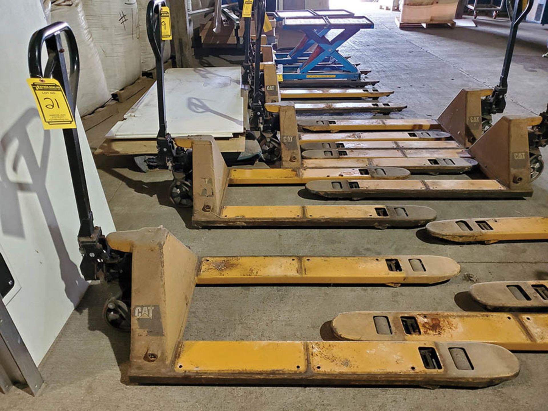 CATERPILLAR 5,500 LB HYDRAULIC PALLET JACK - Image 2 of 3