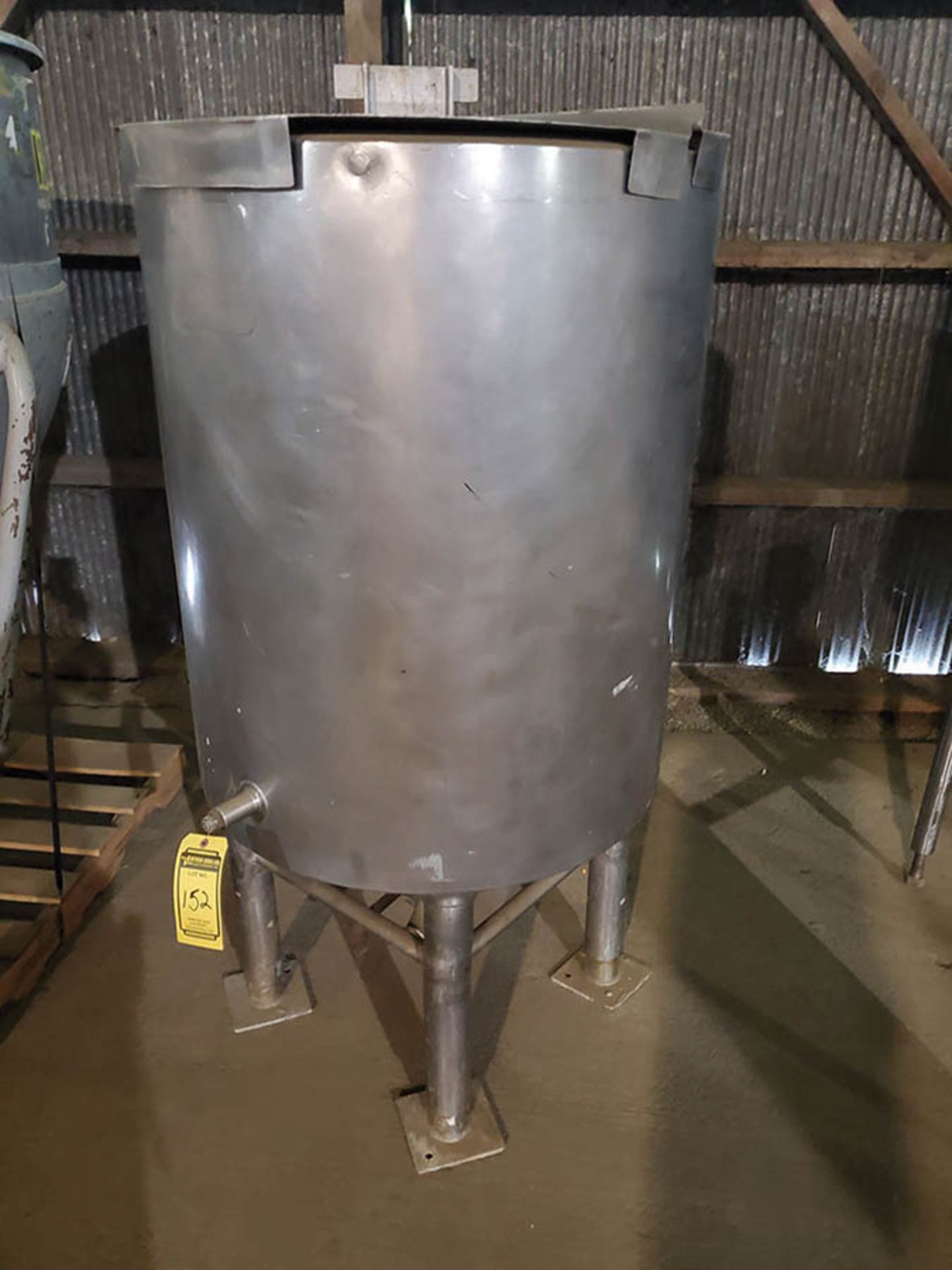 NATIONAL 100 GALLON STAINLESS STEEL KETTLE